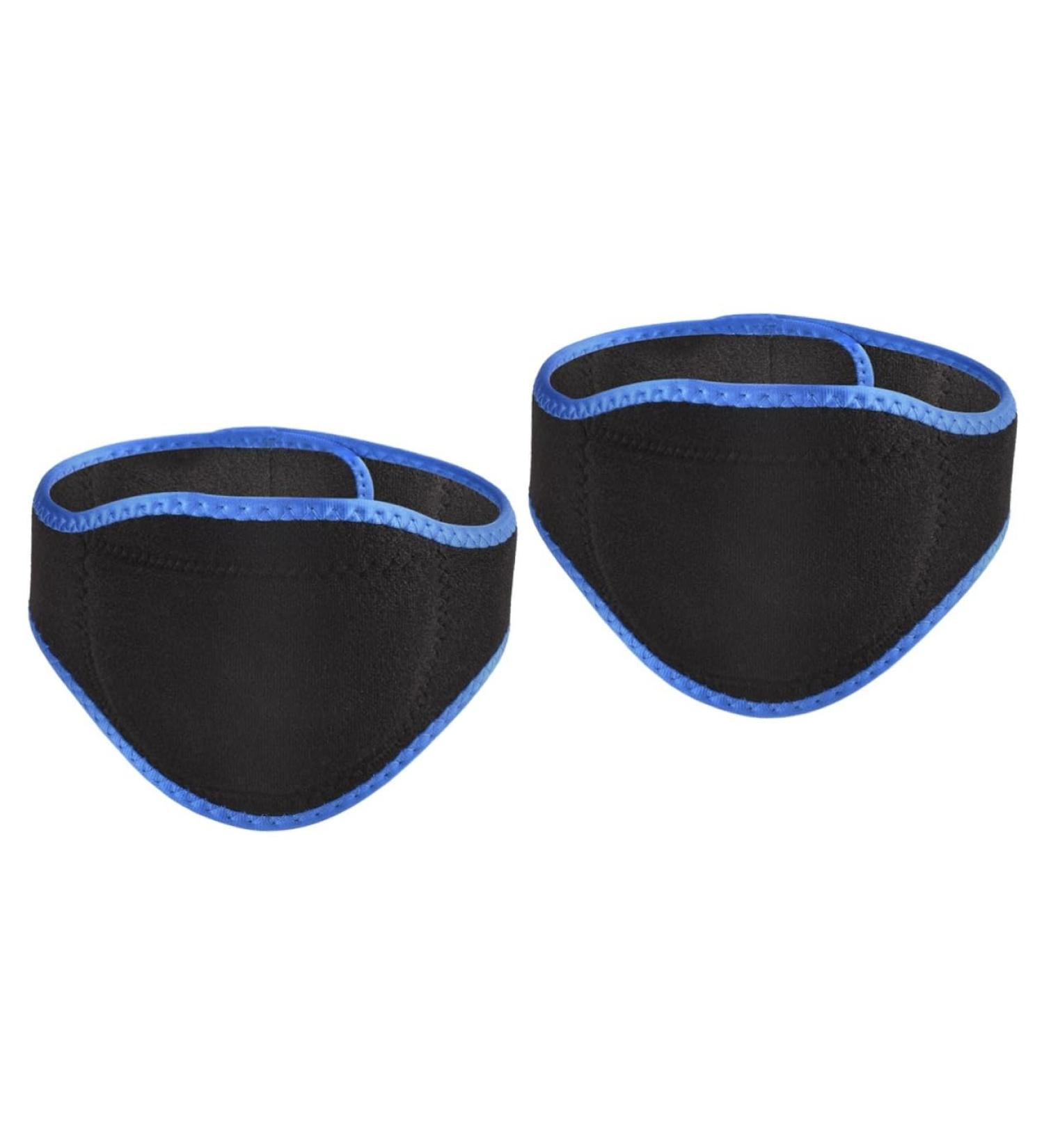 FRCOLOR Self Heating Neck Massage Belt - 2pcs Neck Massager & Guard for Pain Relief | Adjustable & Comfortable - Buy Online on GoSupps.com