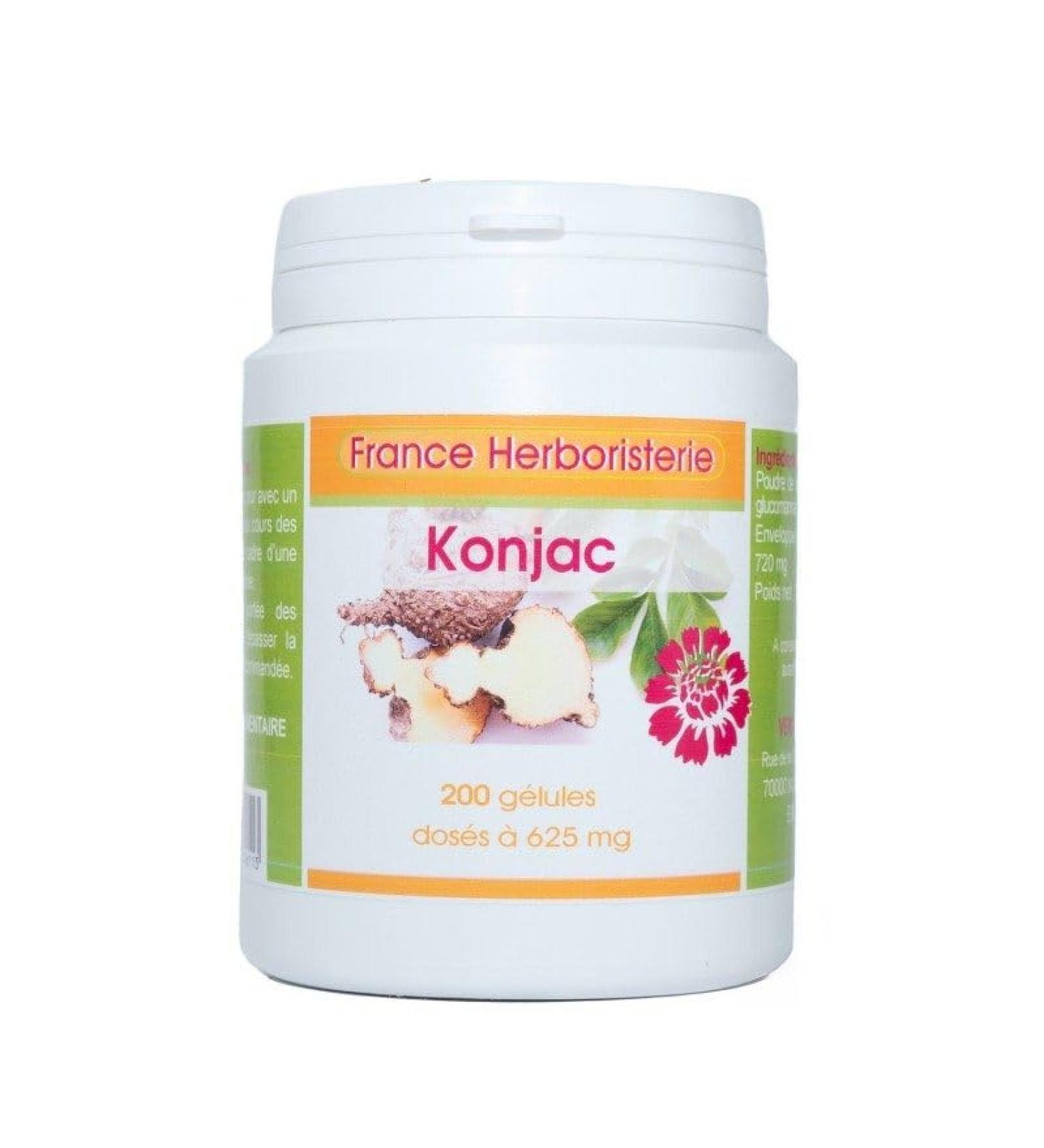 GELULES DE KONJAC 200 g lules dos es 450 MG.