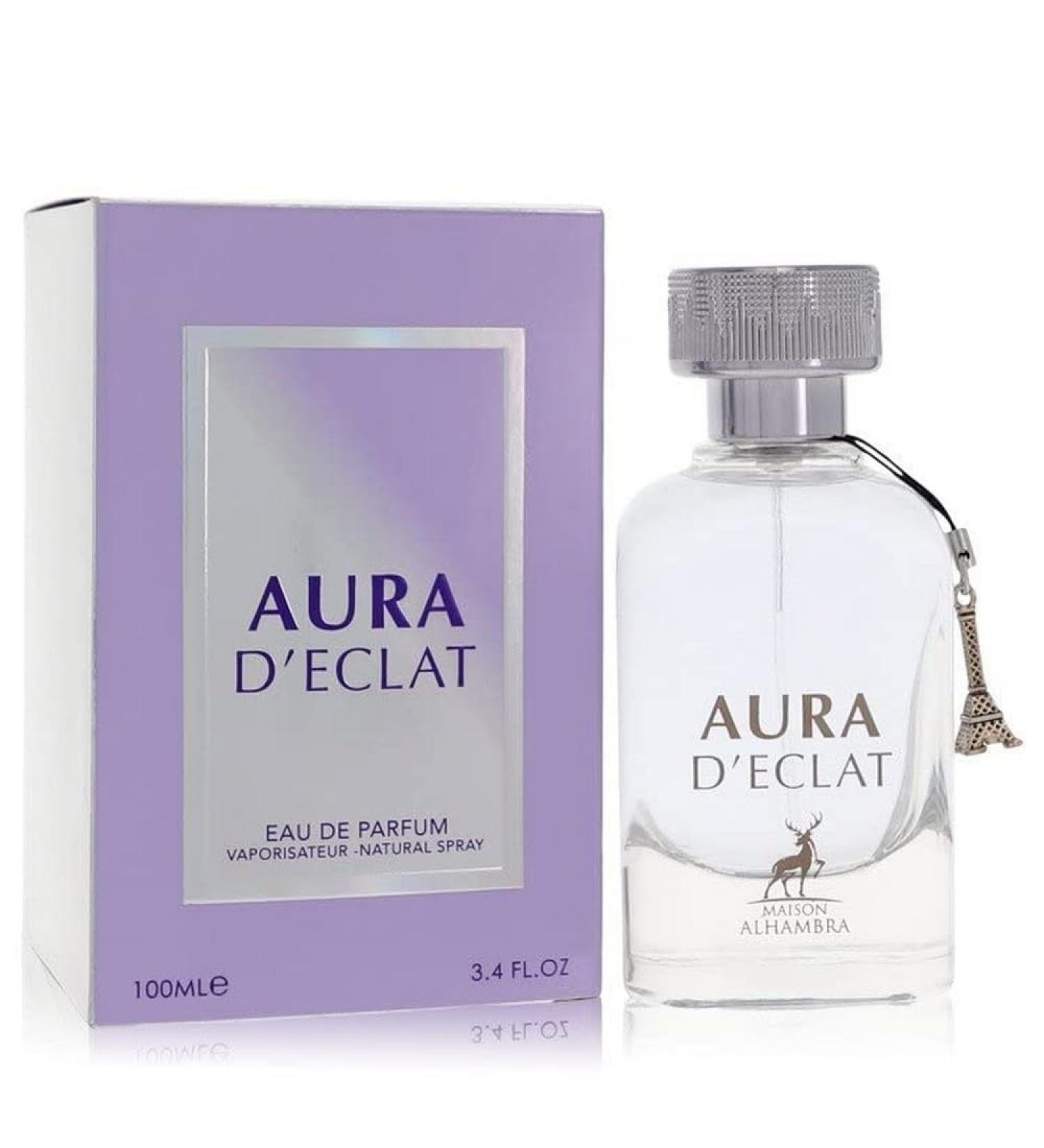 Aura d'eclat Maison Alhambra Eau de Parfum Spray for Women 3.4 Ounce