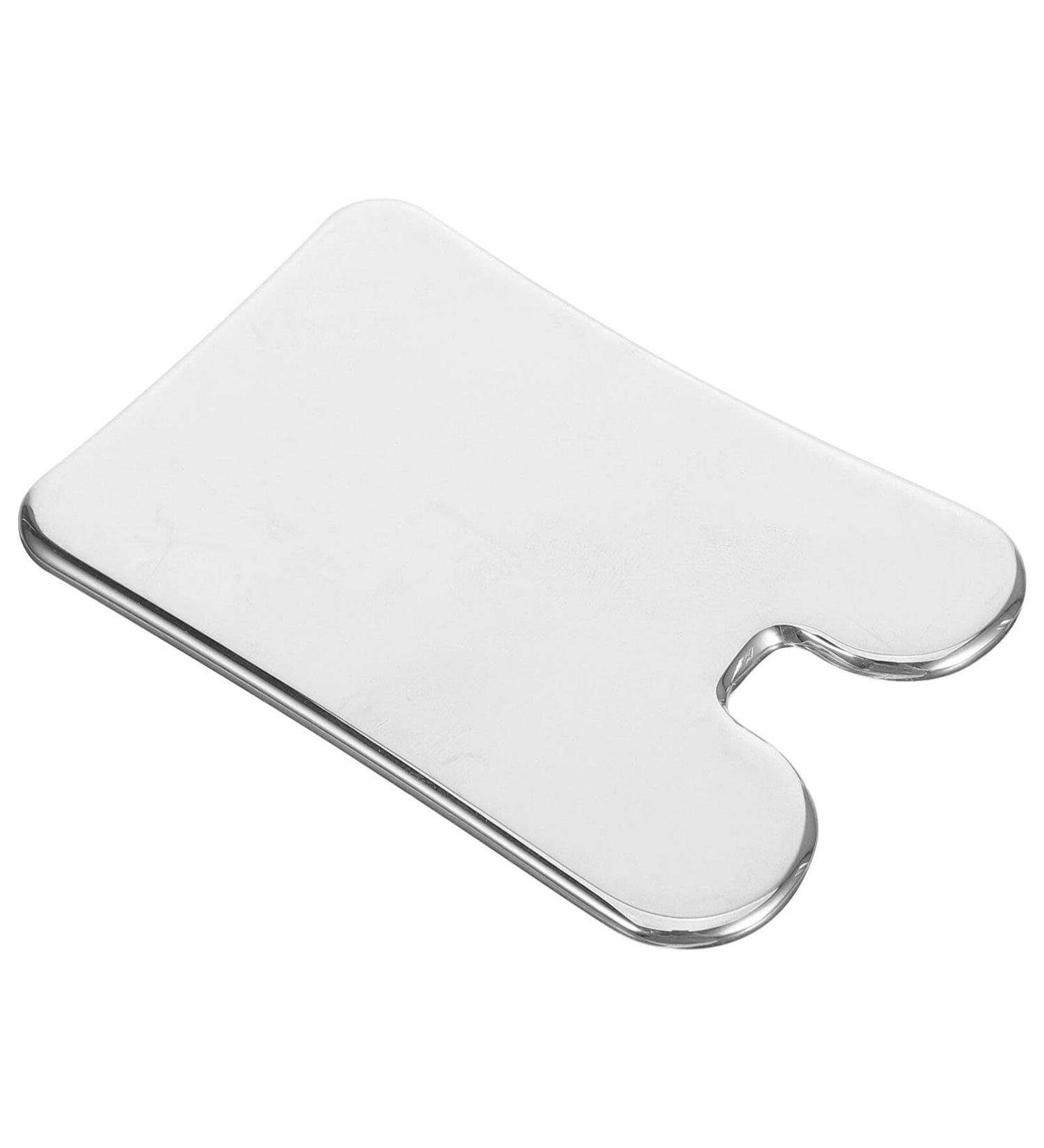 Minkissy Gua Sha Facial Tool - Stainless Steel Massage Board for Skin Care | Body Eyes & Neck Relief - Buy Online on GoSupps.com