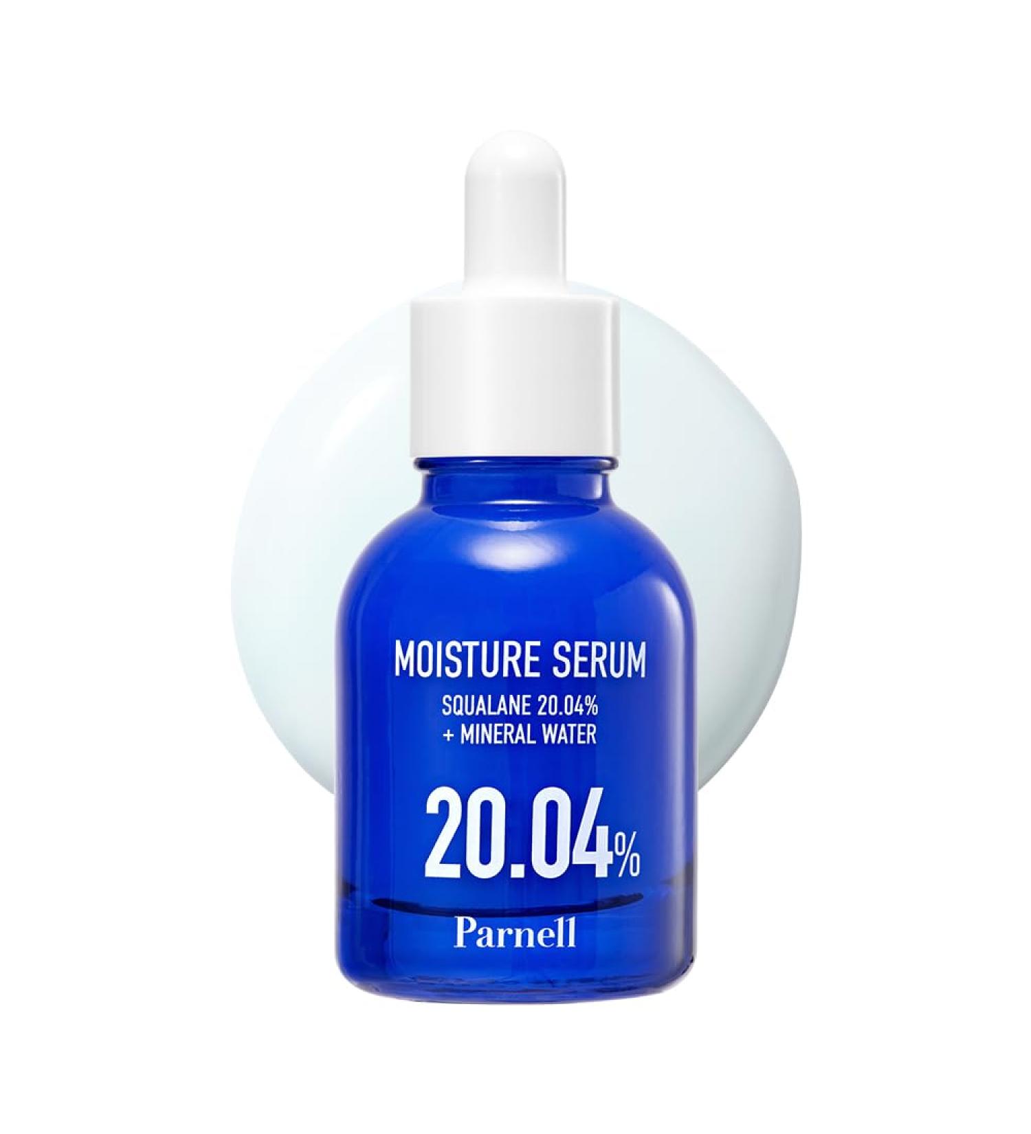 Parnell Squalane 20.04% Serum Deep Hydrating Face Moisturizer Mineral Water Barrier Serum for Dry & Sensitive Skin (1.01 fl.oz) - Buy Online on GoSupps.com