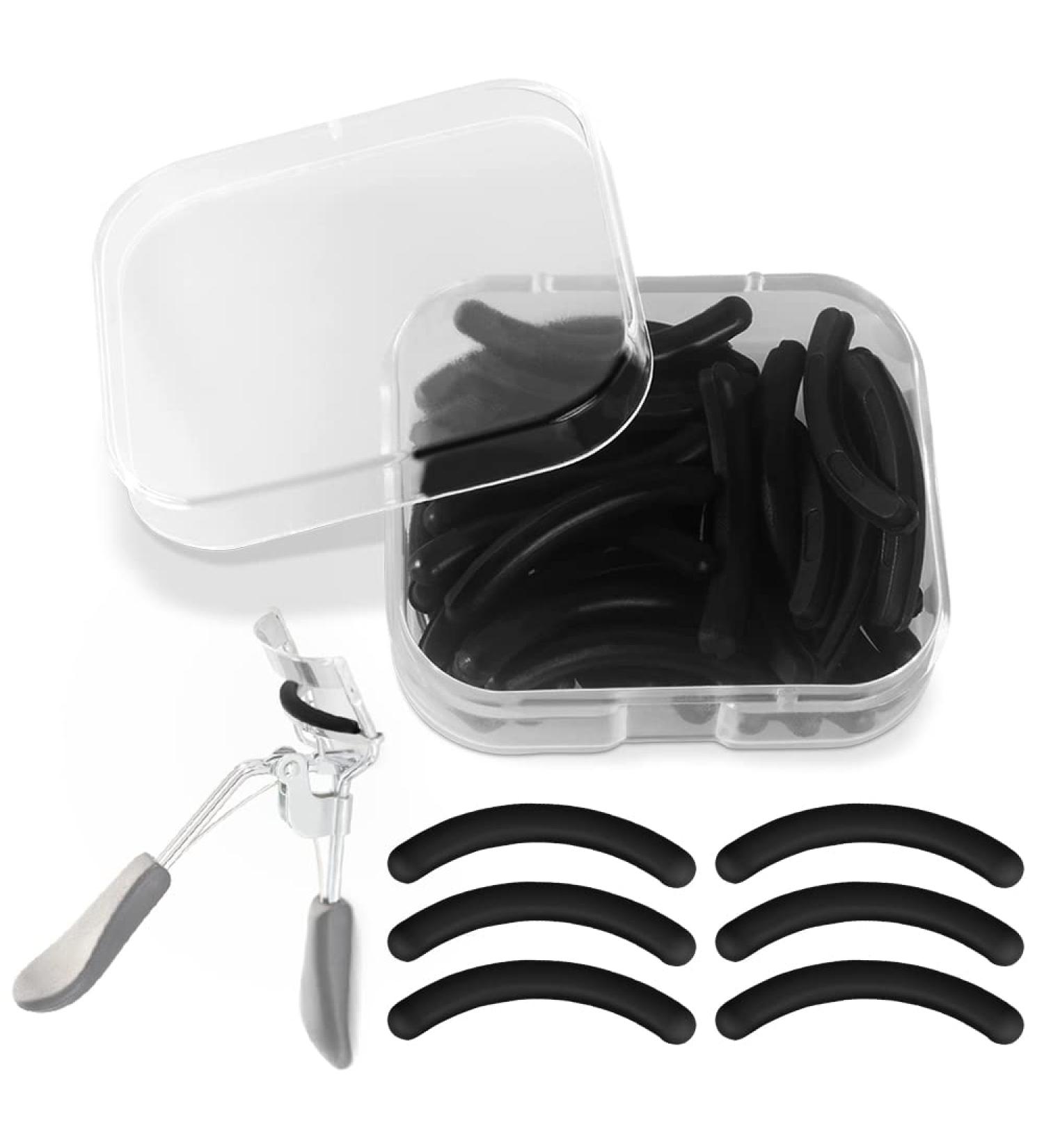 30 Pieces Eyelash Curler Replacement Pads - Silicone Rubber Refill for Perfect Curling - Buy Online on GoSupps.com
