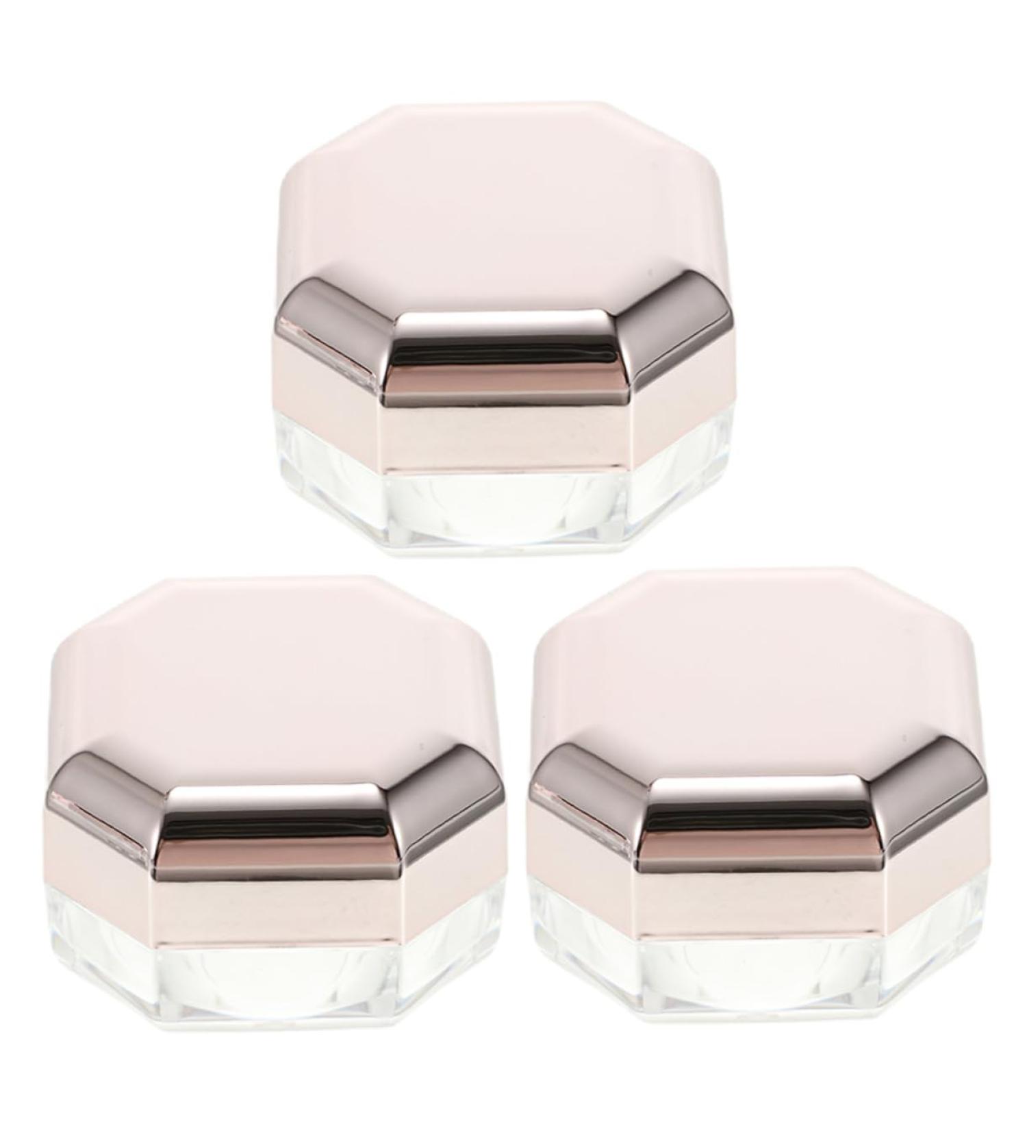 DOITOOL Blush Makeup 3pcs Powder Box Empty Loose Powder Case Makeup Case Loose Powder Cases Portable Cosmetic Rack Travel - Buy Online on GoSupps.com