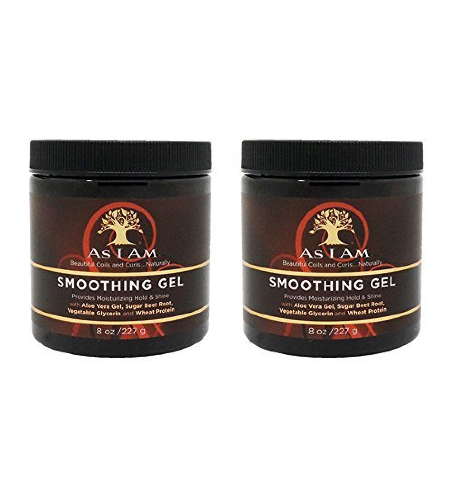 As I Am Smoothing Gel Size 8 Ounce (Pack of 2) 8 Fl Oz (Pack of 2)