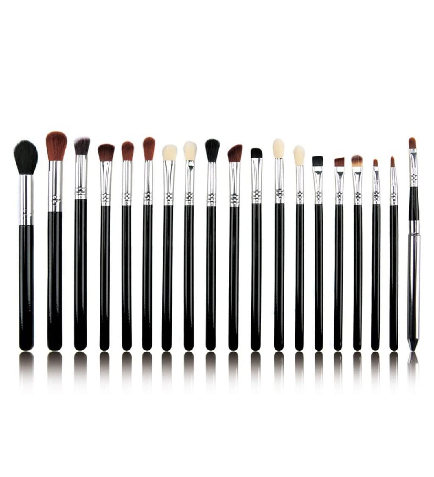 19-Piece Eye Shadow Brush Set | Complete Highlighting & Concealer Makeup Brushes for Flawless Application | International Shipping Available - Buy Online on GoSupps.com