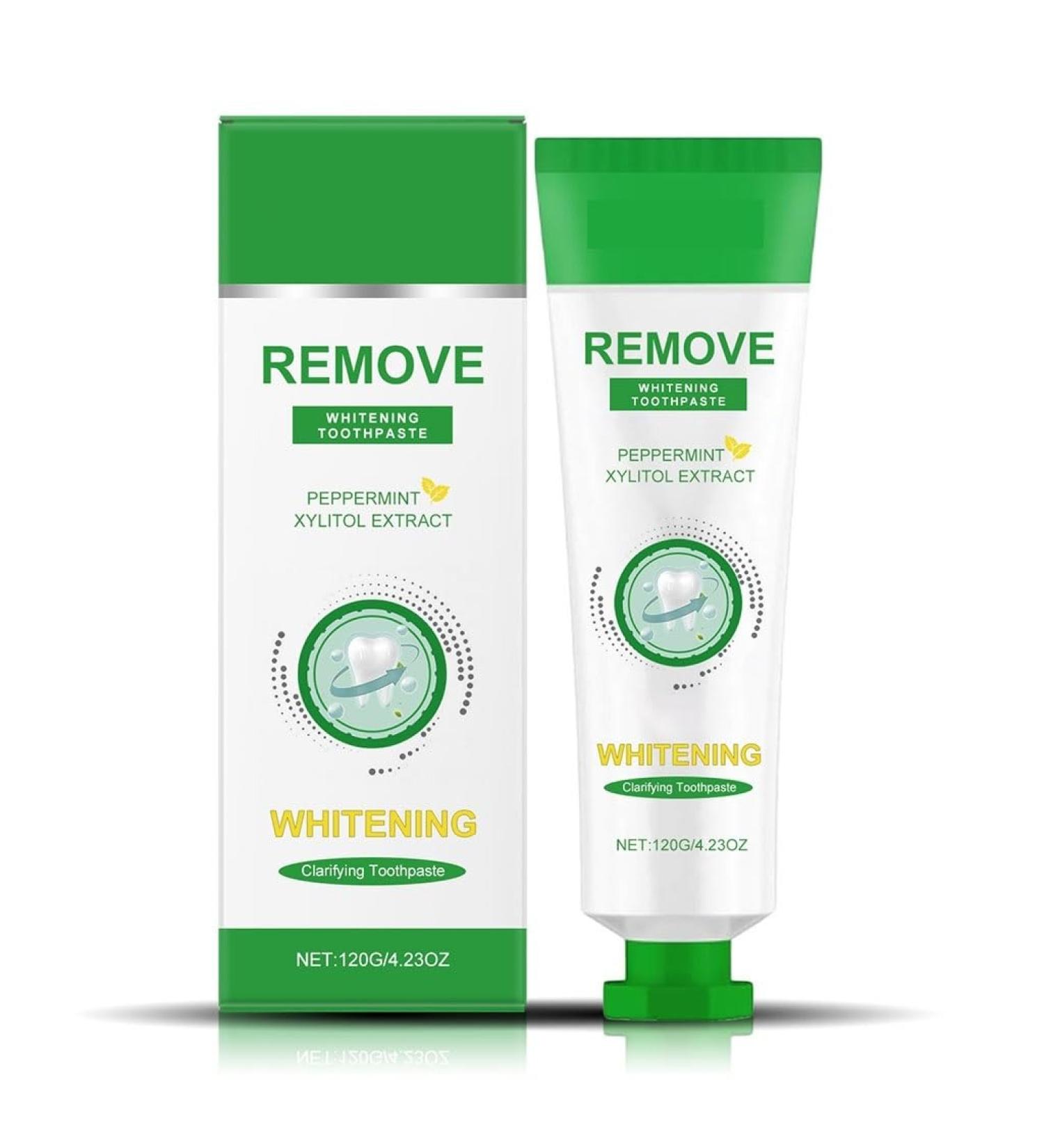 Bright White Toothpaste Cleans Tooth Surfaces Reduces Plaque Buildup Keeps Breath Fresh Maintains Bright White Teeth and Gently Nourishes Gums.(5pcs) - Buy Online on GoSupps.com