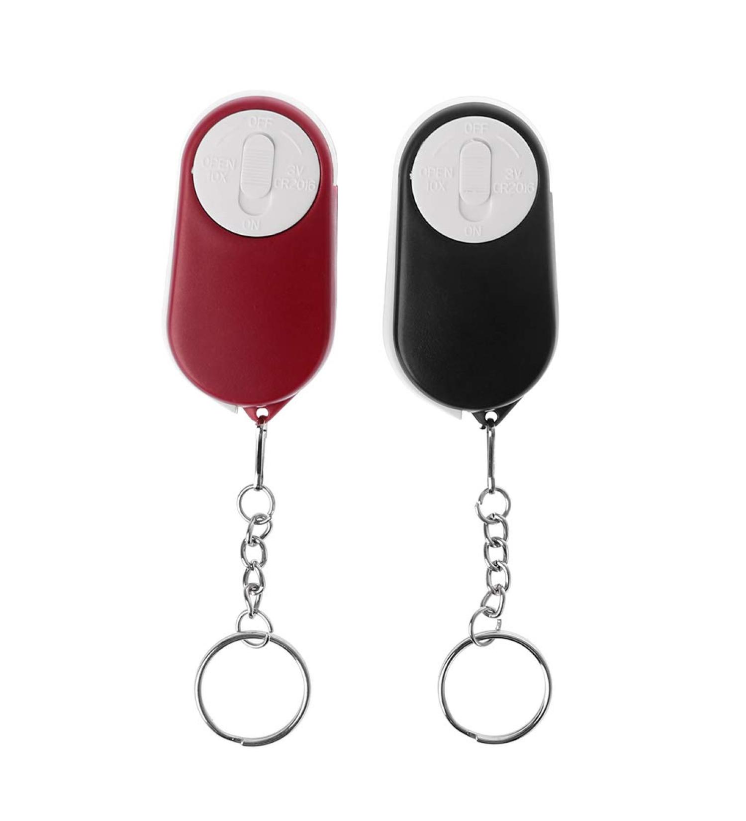 Keychain Magnifier Folding 10X Read Magnifying Glass with Illuminant LED Light Small Gift - Buy Online on GoSupps.com