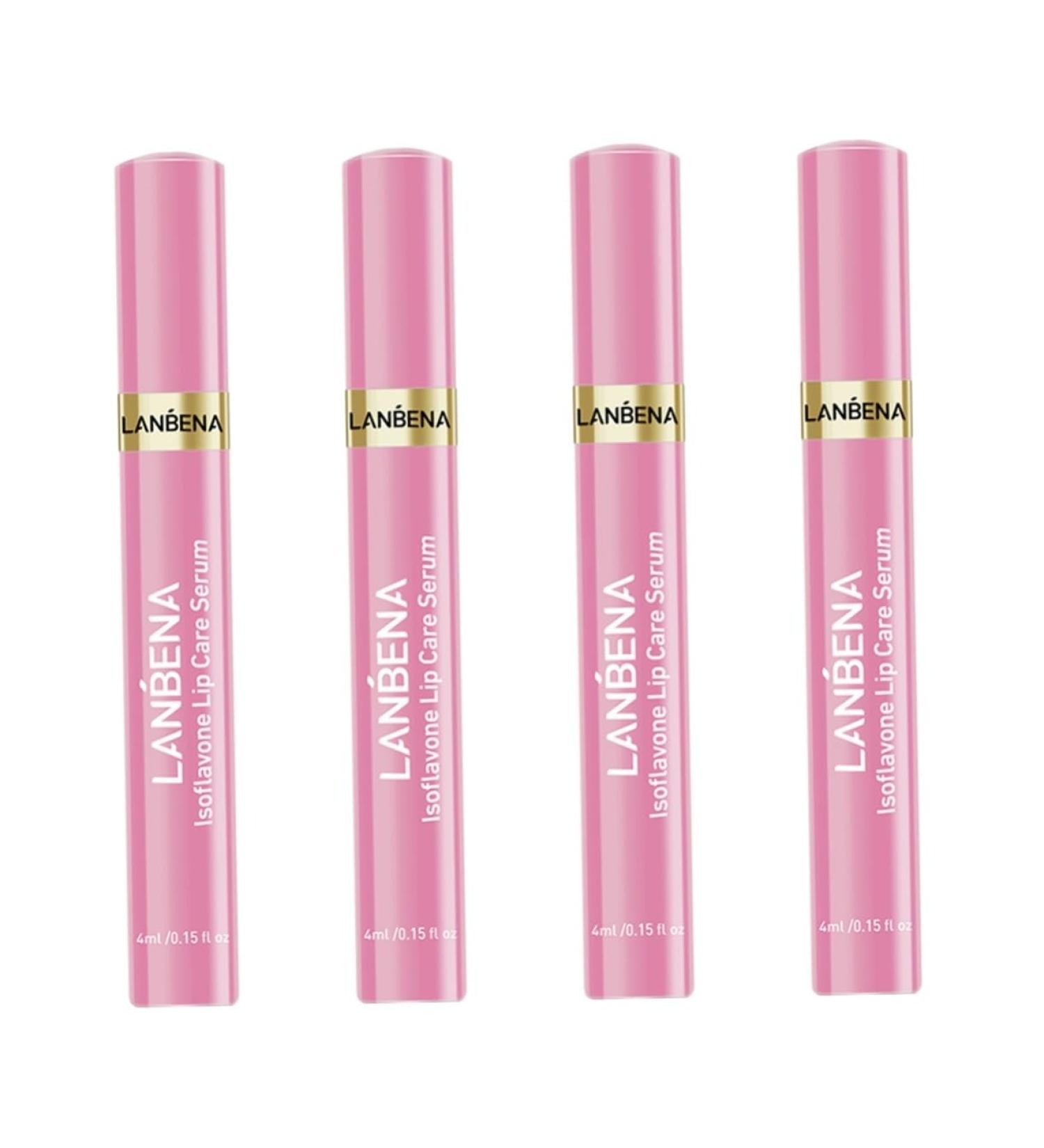 Healvian 4pcs Lip Serum Lip Oils Lipgloss Clear Lip Gloss Lip Balm Lip Tint Hydrating Lip Oil Water - Buy Online on GoSupps.com