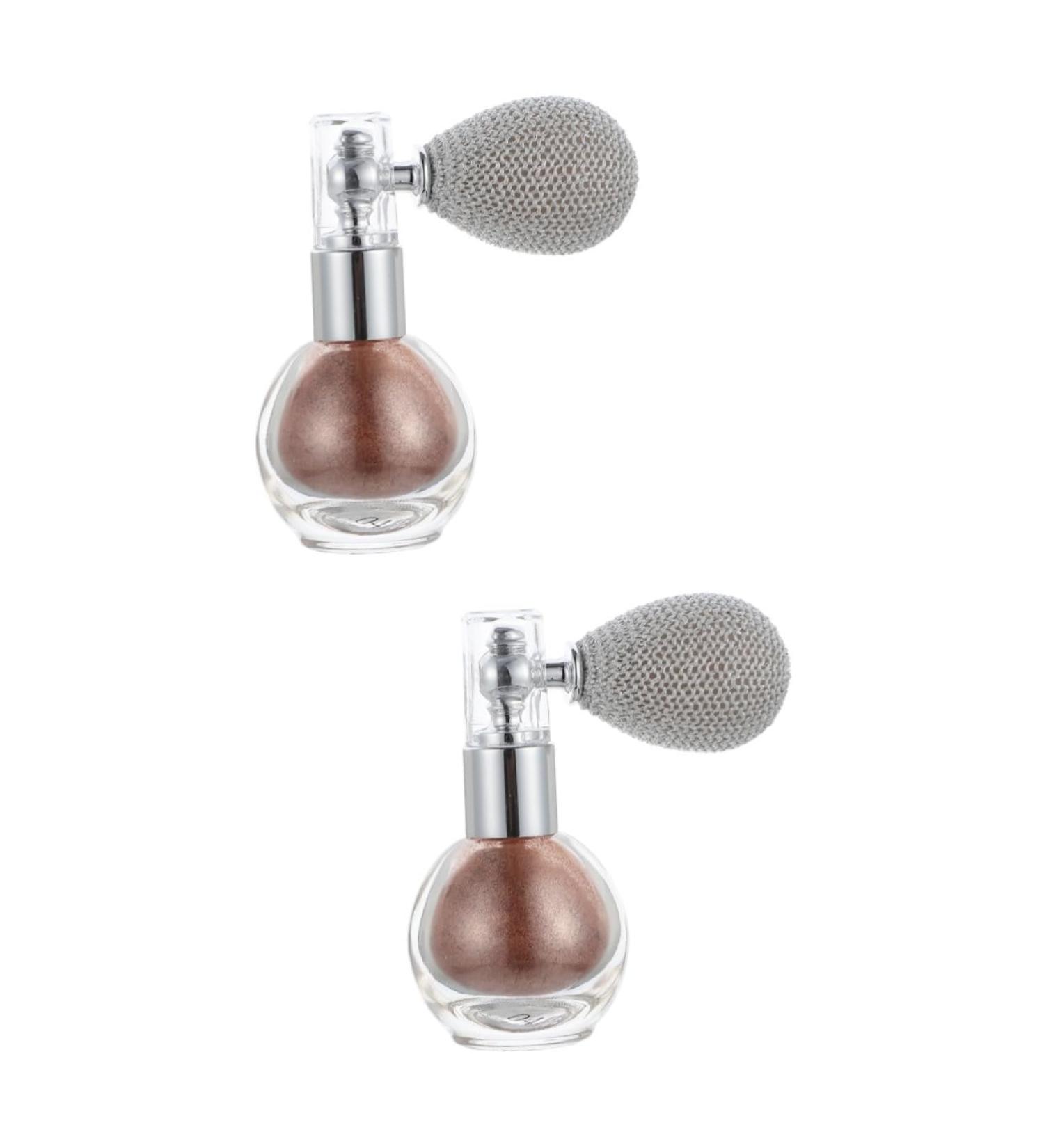 FOMIYES 2pcs Spray Glitter Highlighter Spray Bottles Hair Glitter Spray Powder Sprayer Body Hair Spray As Shown 2x2pcs 7.5x6cmx2pcs - Buy Online on GoSupps.com