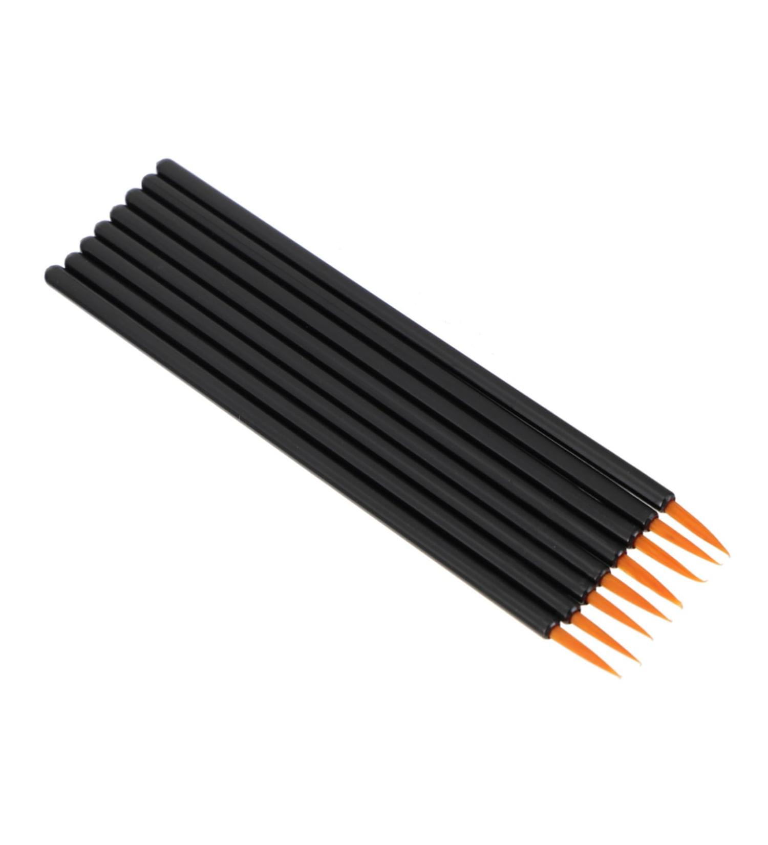 DRESSOOS 100pcs Disposable Eyeliner Brush Powder Eyeliner Brush Gel Eyeliner Pencil Mini Lipsticks Makeup Eye 9x6.5cm As Shown - Buy Online on GoSupps.com