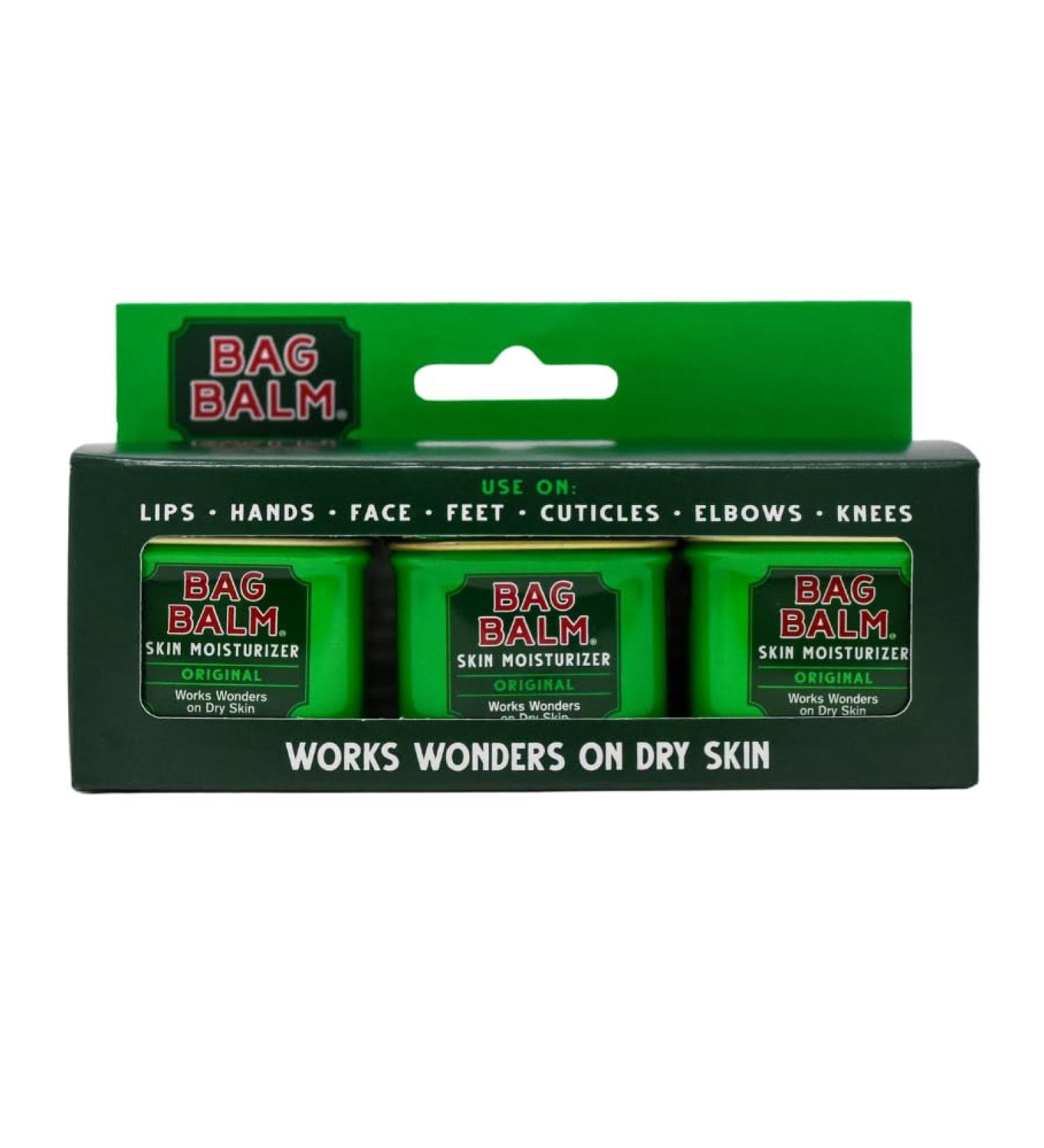 Bag Balm Skin Moisturizer Mini Tin Gift Box (Set of 3) - Buy Online on GoSupps.com