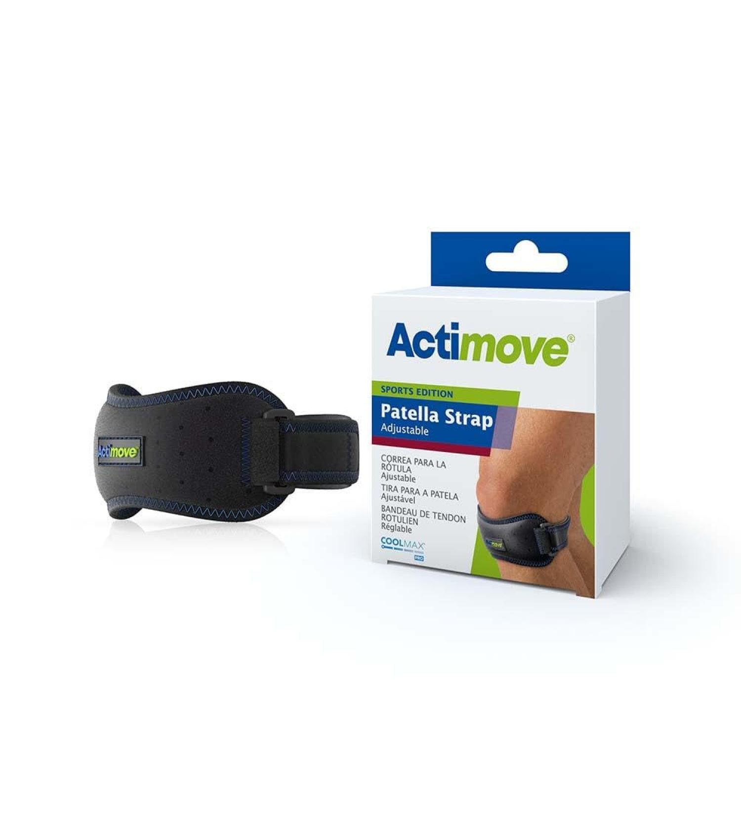 Sports Edition Patella Strap | Adjustable Knee Support for Pain Relief & Stability | Ideal for Hiking Soccer Basketball Running Tennis Volleyball & More - Buy Online on GoSupps.com