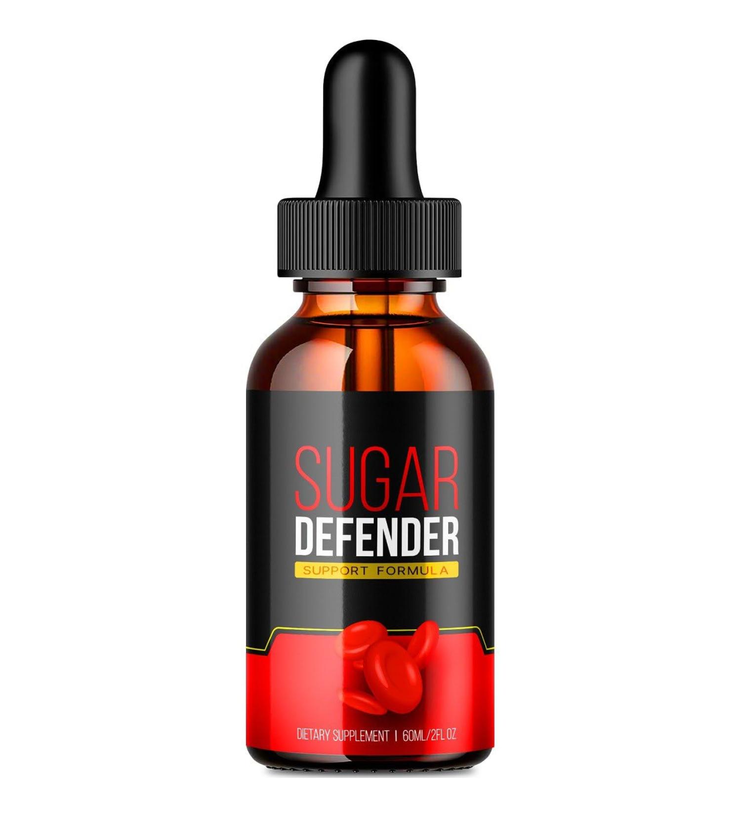 Sugar Defender Drops - Maximum Strength Supplement with Hawthorn Berry | Official Formula & Reviews | 24 servings - Buy Online on GoSupps.com
