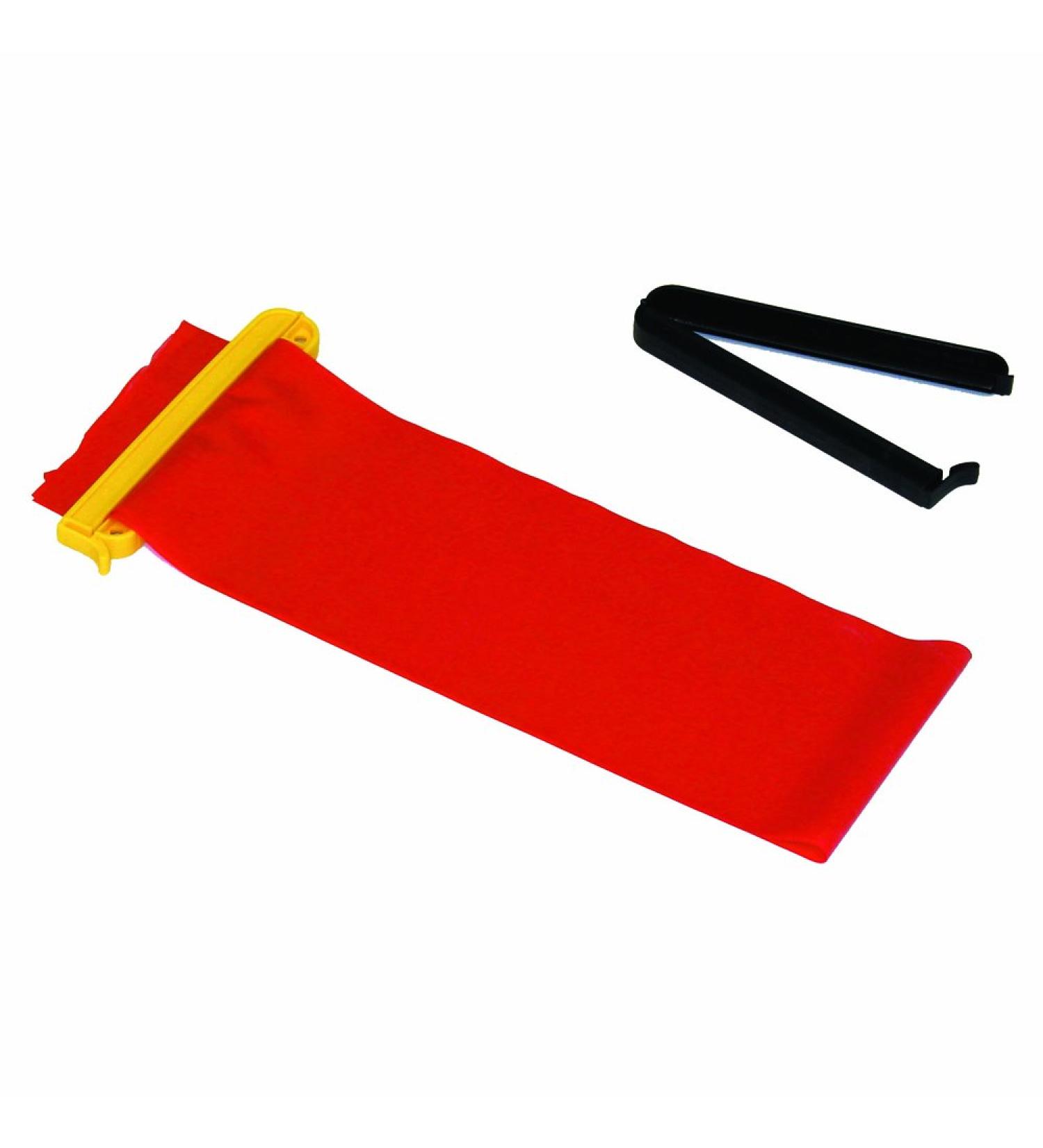 Cando 10-5370 Band Klip Medium for 3-1/2" Tan/Red Bands