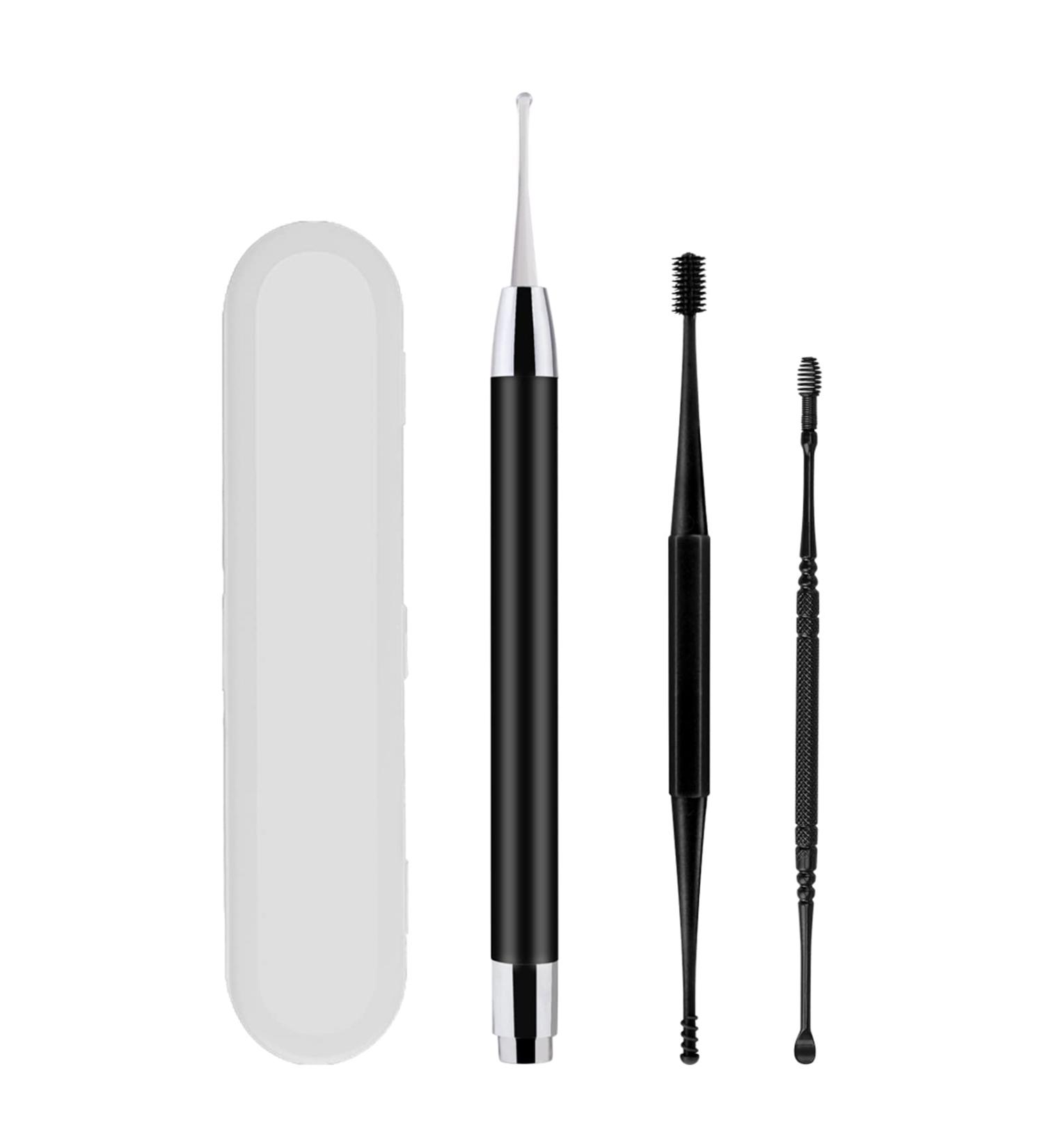 ZIEM 3PCS Ear Wax Removal Tools with Light & Storage Case Portable Ear Spoon Earpick ing Kit for Kids & Adults Ear Care Set - Buy Online on GoSupps.com