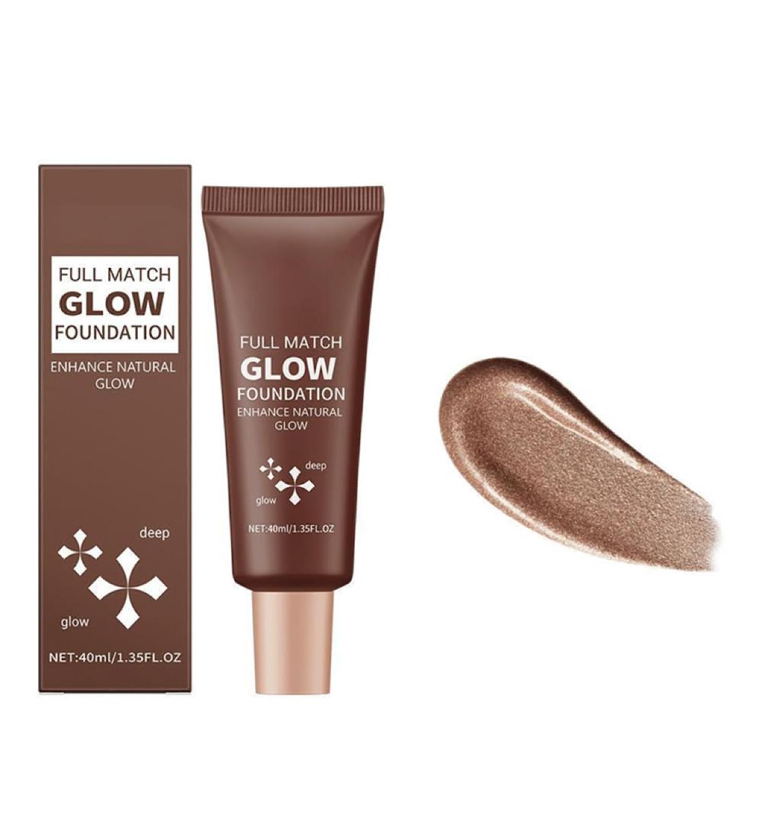 SONGVISON Full Coverage Glow Foundation - Lightweight sheen and natural radiance for face and body - Medium to full coverage - For flawless glowing skin - 40 ml - Buy Online on GoSupps.com