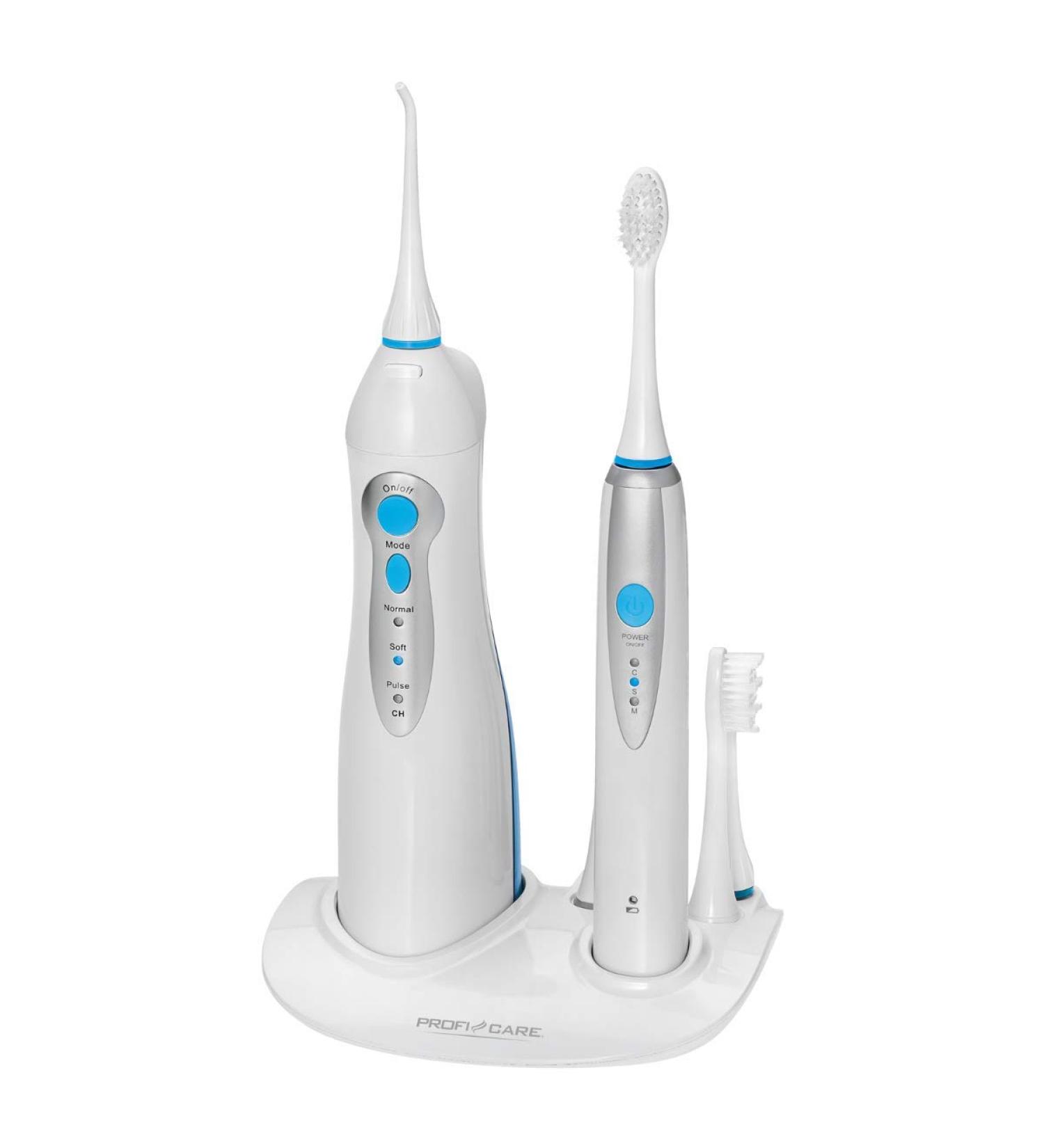 Proficare Dental Center PC-DC 3031: Wireless Sound Toothbrush & Oral Shower for Optimal Dental Care - Buy Online on GoSupps.com