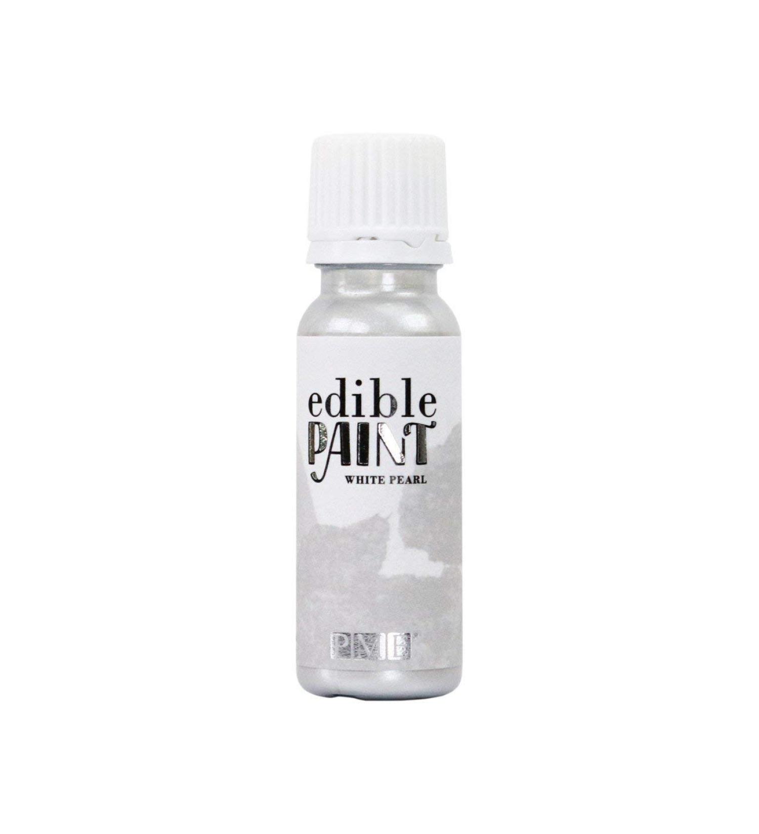 PME Metallic Edible Paint White Pearl 20ml - Buy Online on GoSupps.com