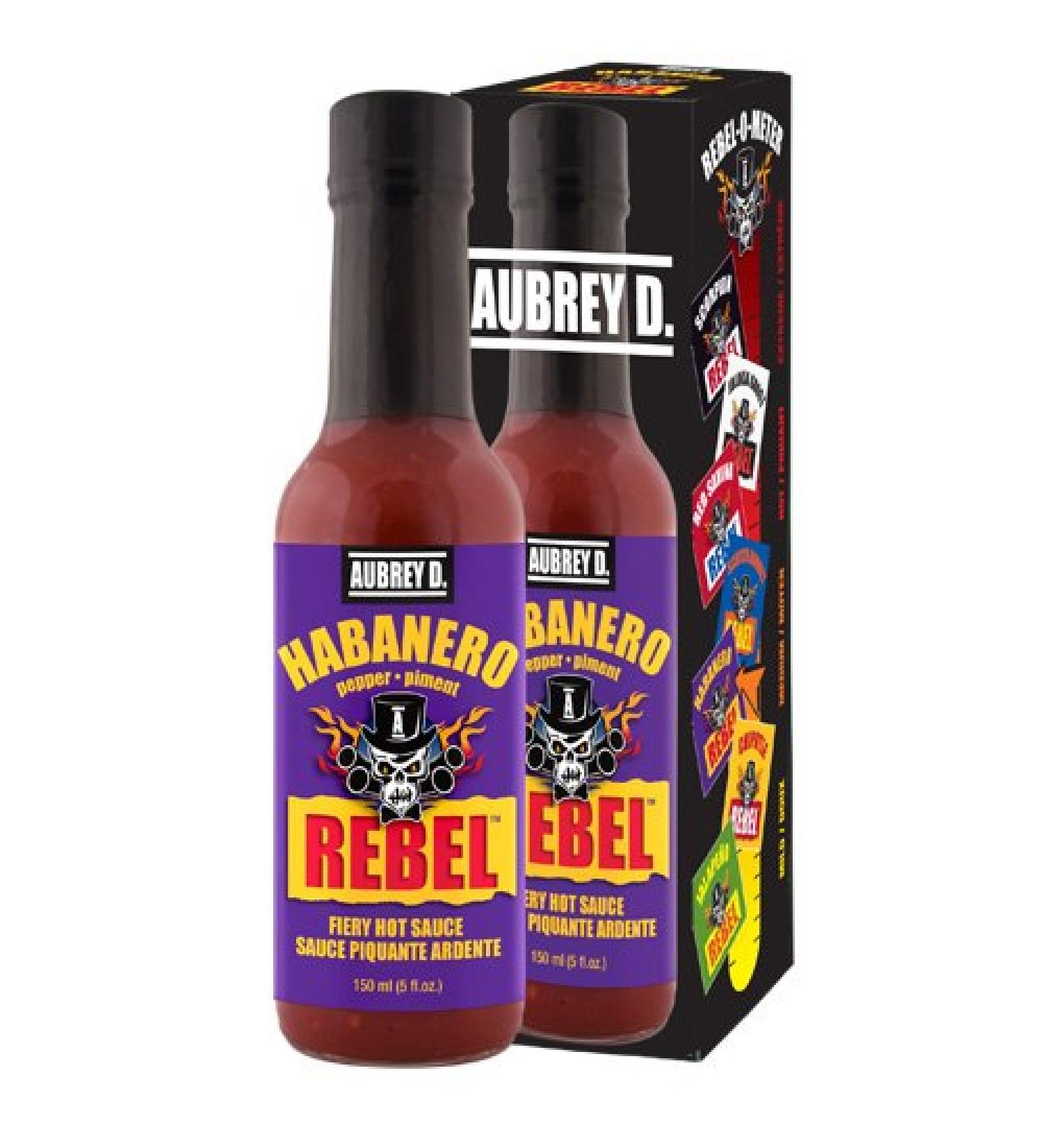 Aubrey D. Habanero Hot Sauce 150ml Habanero Pepper
