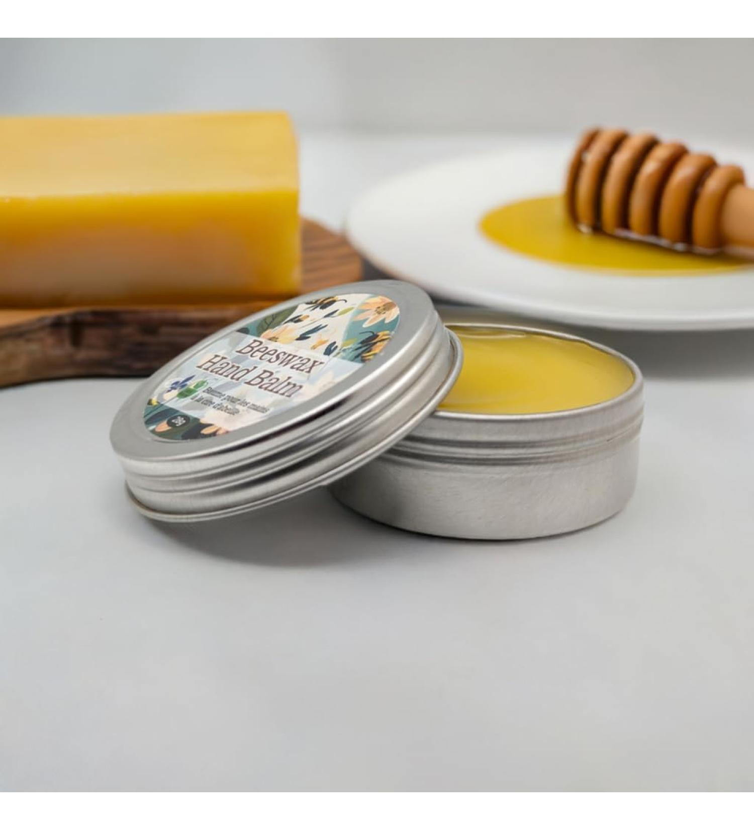 Natural Beeswax Balm for Hands Feet & Lips | All-Natural Moisturizer - International Shipping - Buy Online on GoSupps.com