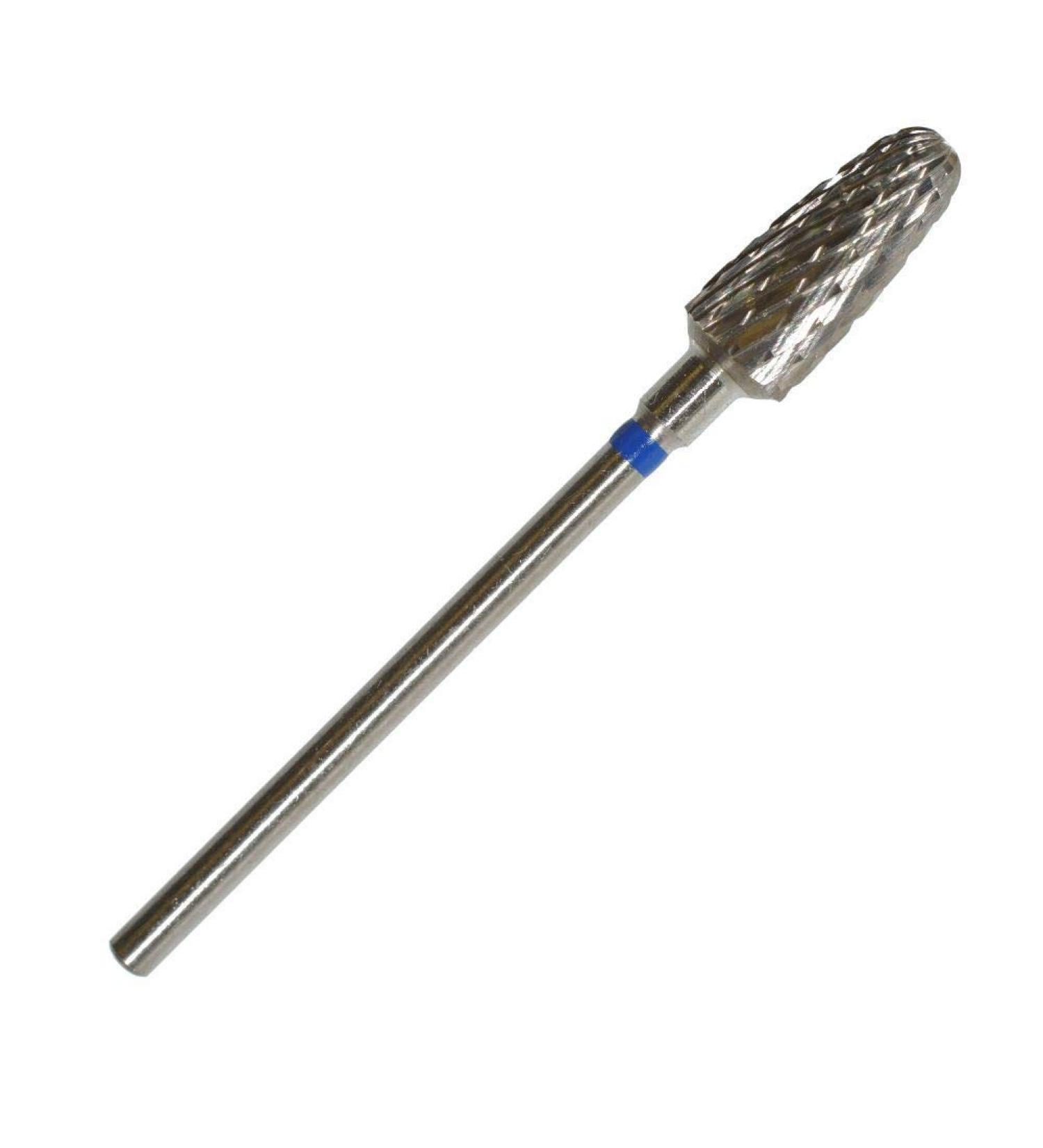 KMIZ Professional Hard Metal Milling Cutter Bit for Gel & Acrylic Nails - Blue Ring 500.104.275.190 - Ideal for Manicure & Pedicure - Buy Online on GoSupps.com