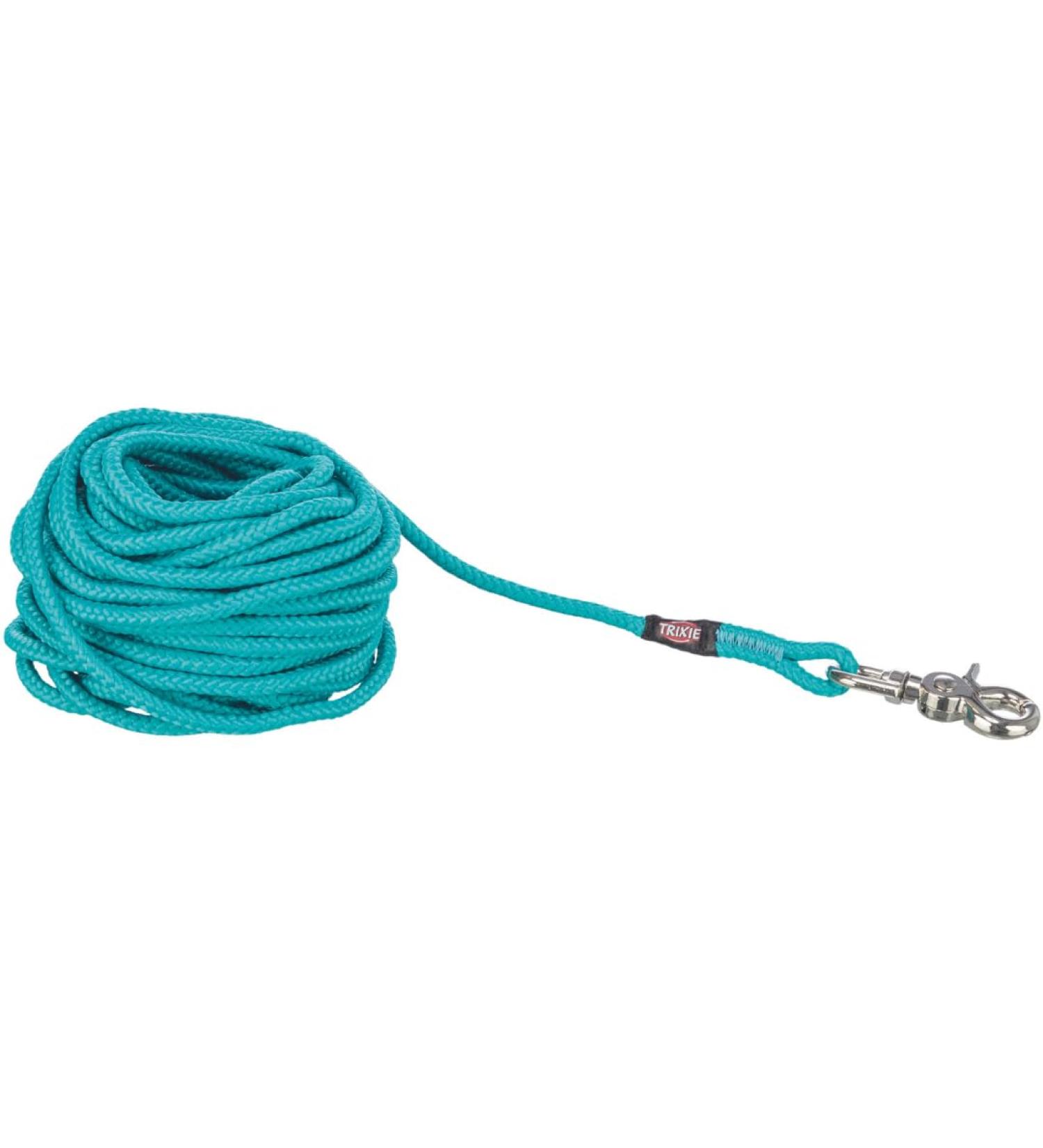 Trixie Drag Line S-L 20m 6mm Ocean - Long Dog Leash for Training & Outdoor | Ideal for Small to Large Dogs | 19793 - Buy Online on GoSupps.com