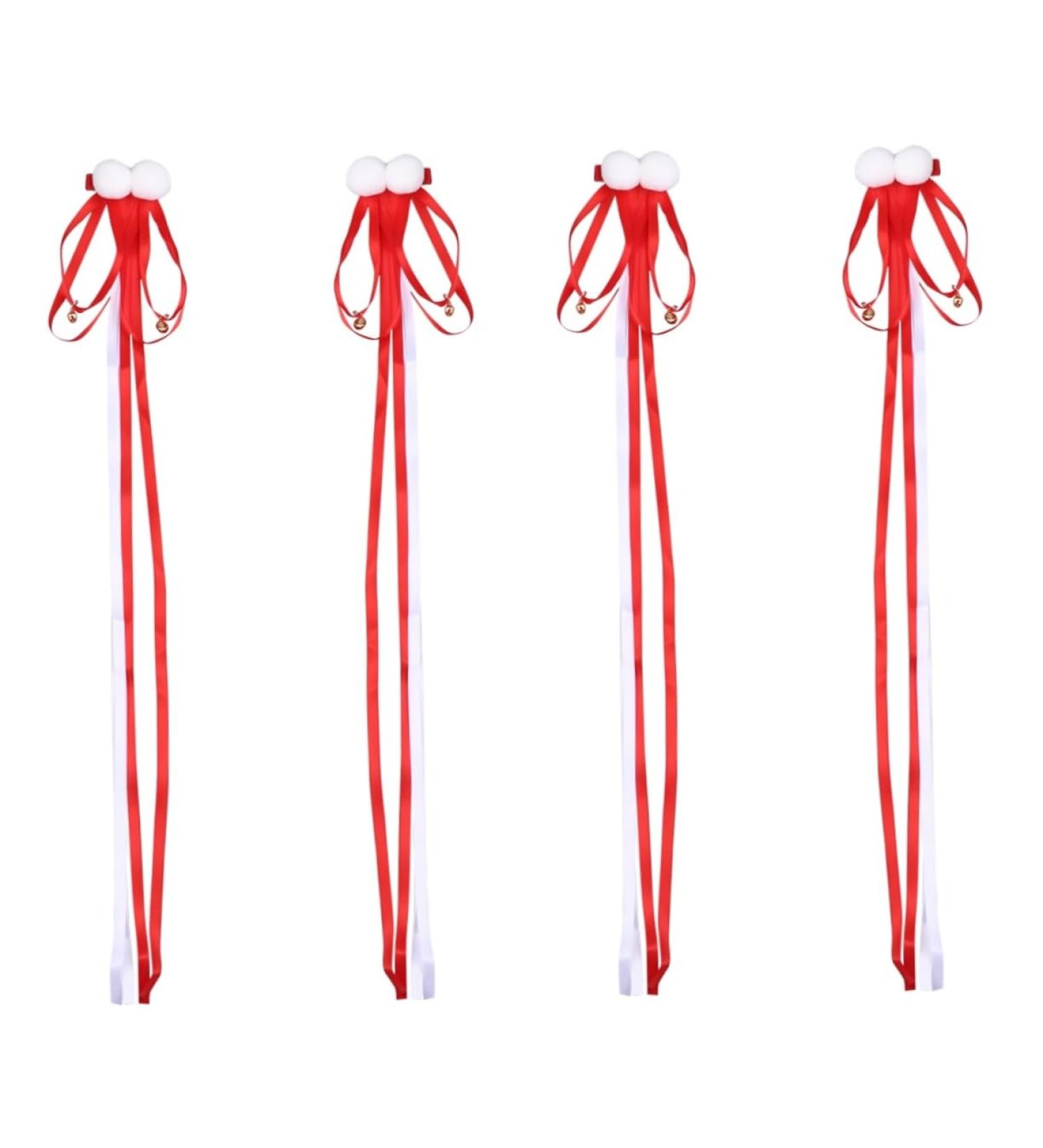 TOYANDONA 2 Pairs Womens Barrettes for Hair Kimono Hair Clip Womens Hair Clips Hanfu Headwear Goody Hair Clips for Women Headwear for Women Blush Decor Tassel Trim Cosplay Girl Tool Red - Buy Online on GoSupps.com