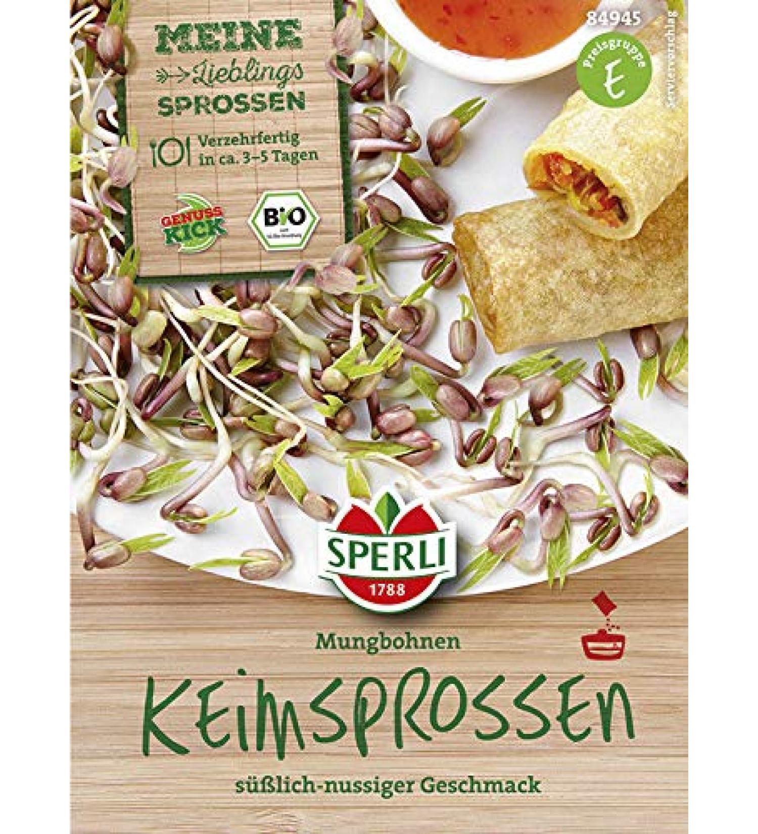 Fagioli Organic mung germogli - Vigna Radiata ca. 30 g di semi 84945
