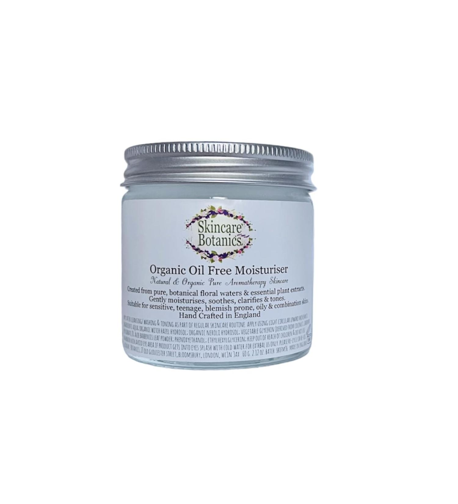 Skincare Botanics Organic & Natural Oil Free Moisturiser