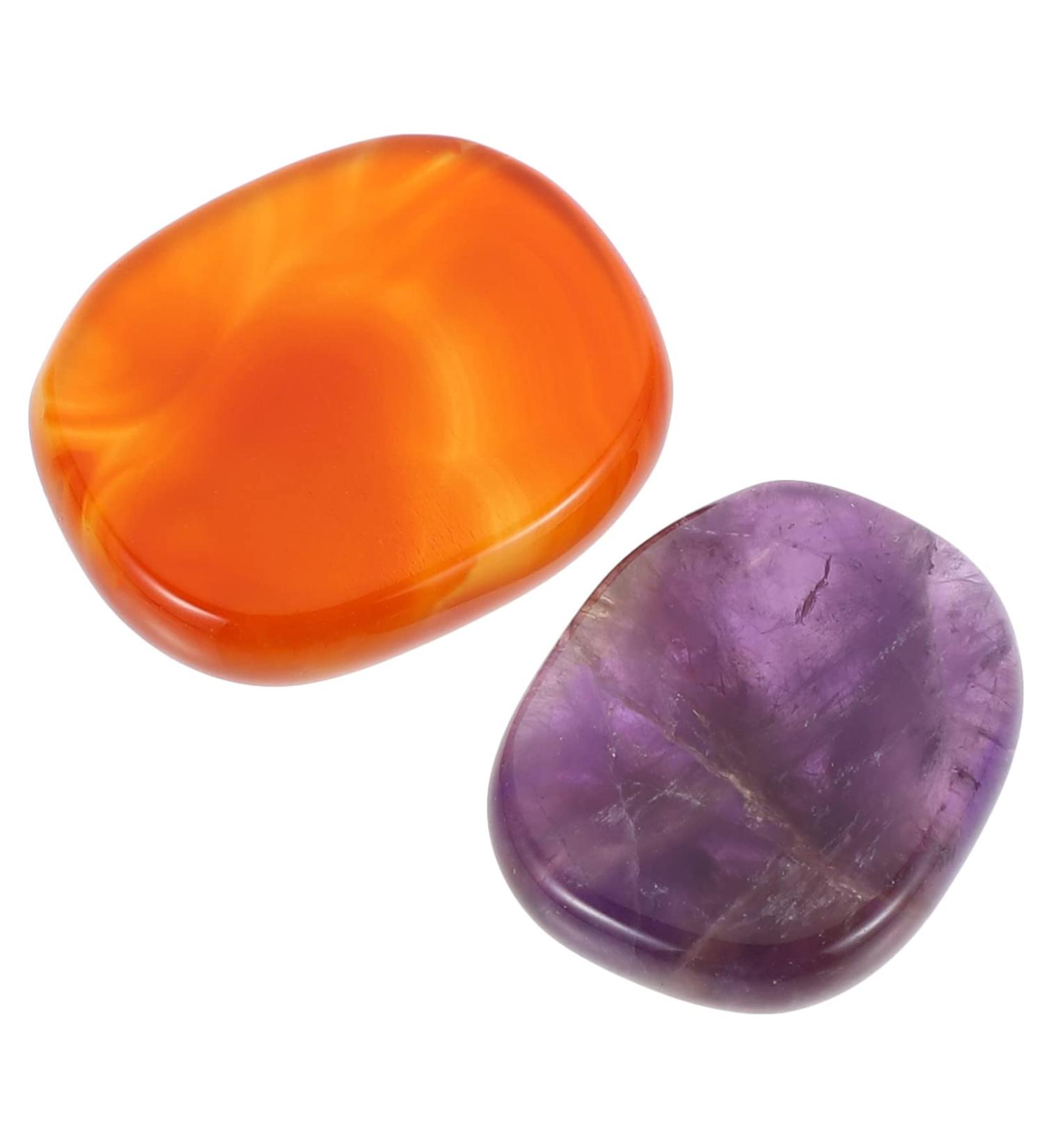 DOITOOL Facial Tool Set - 2pcs Healing Crystals and Stones Kit for Chakra Healing, Yoga Decor & Witchcraft Beginners - Buy Online on GoSupps.com
