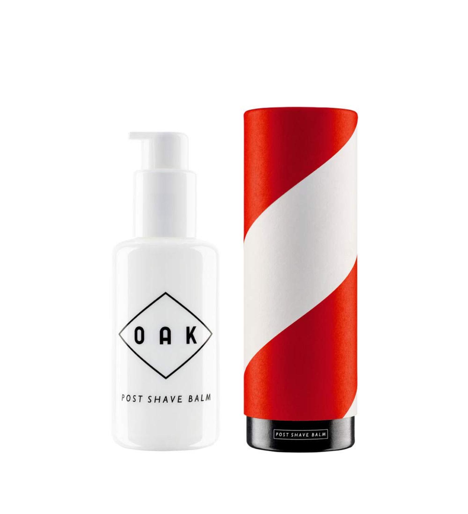 OAK Post Shave Balm I Aftershave Balsam Lotion skin care (80 ml): calms and donates moisture after shaving.Vegan certified natural cosmetics from Berlin.