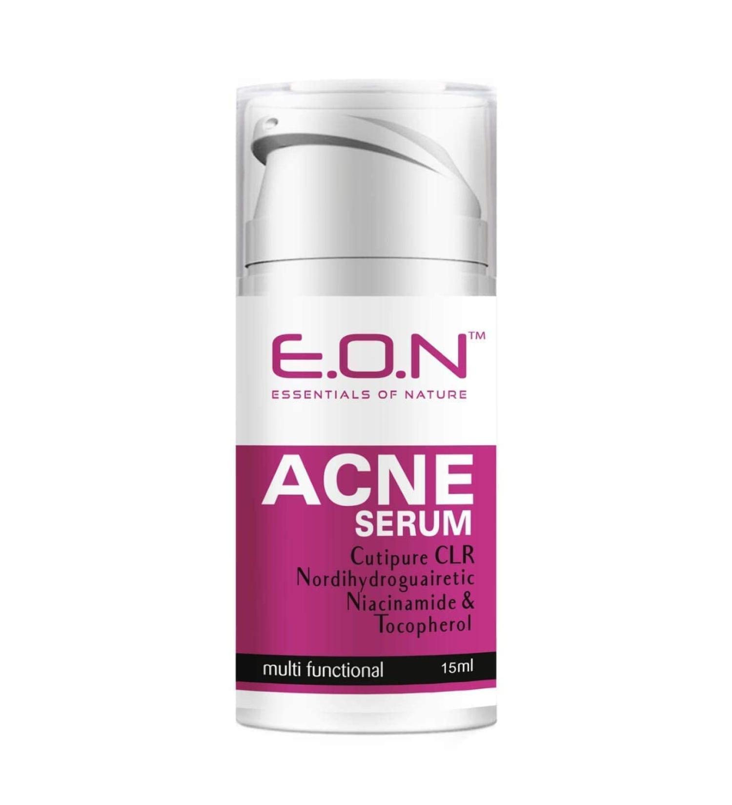 QURA QURA Eon Acne Serum Active Formula for Oily and Acne Prone Skin with Cutipure Clr Niacinamide and Tocopherol 15ml