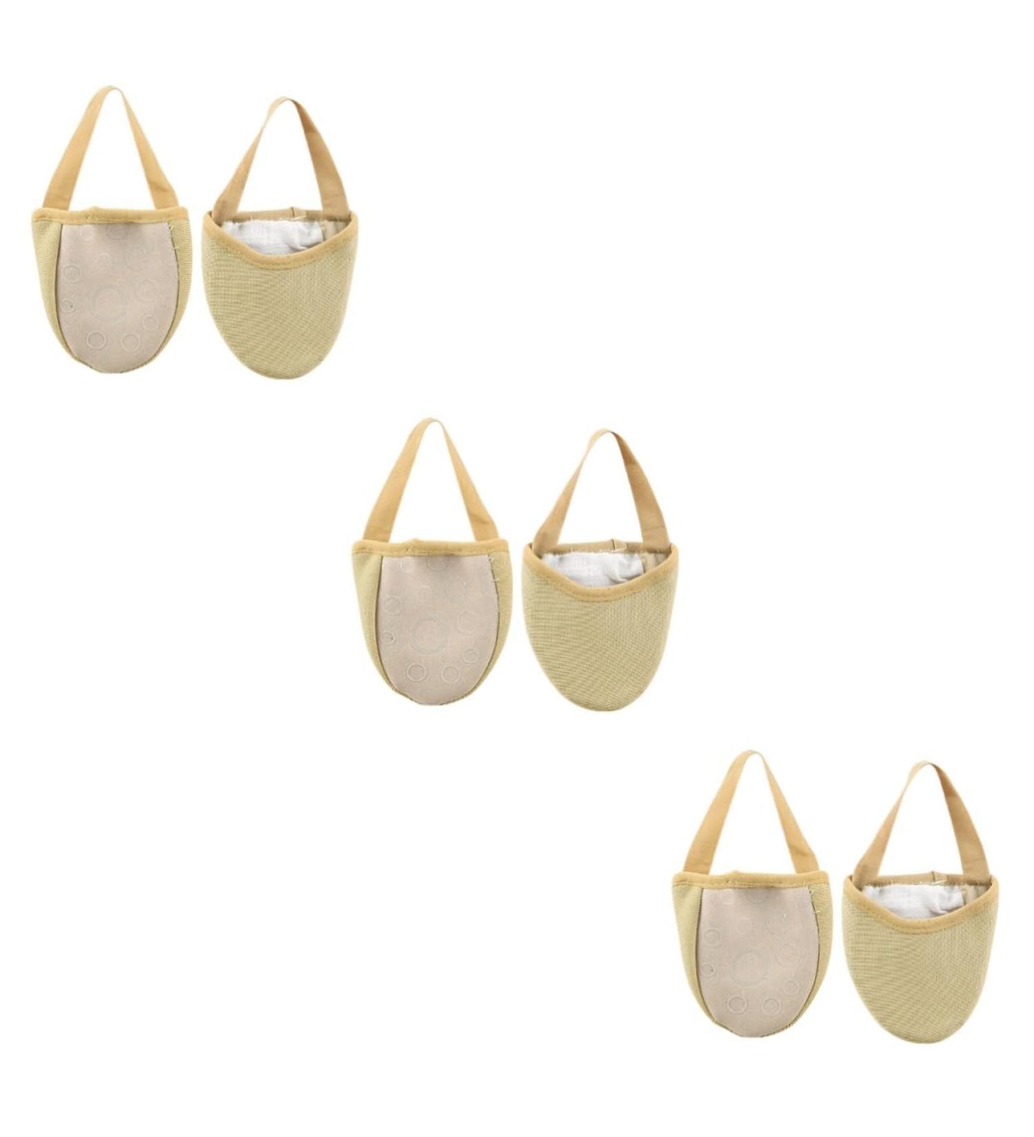 Shop Mobestech Yoga Toe Protectors - 3 Pairs for Women | Sweat-Absorbing Nylon Soles | International Shipping Available - Buy Online on GoSupps.com