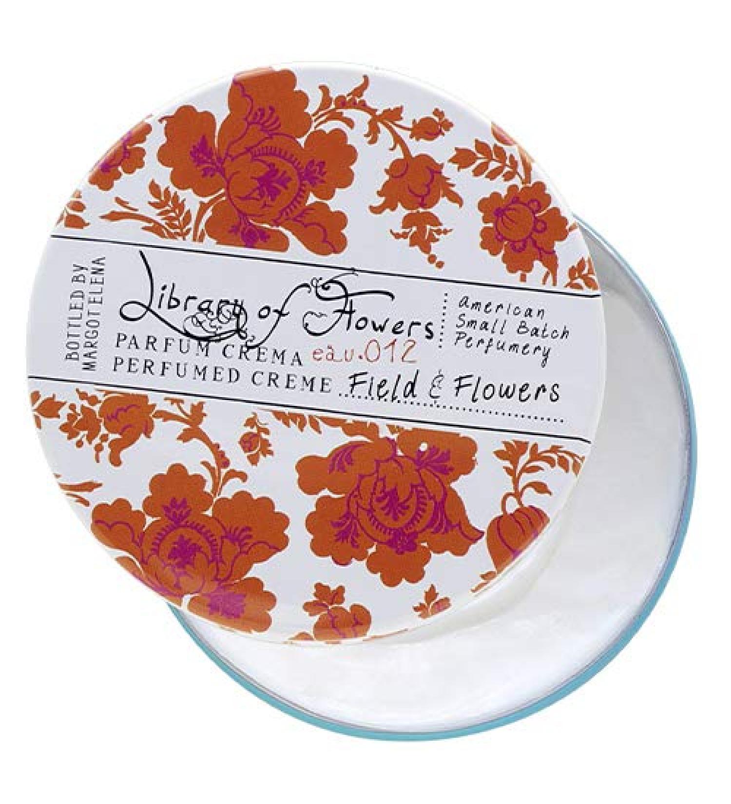 Library of Flowers Parfum Creme | Field & Flowers | 2.5 oz/70.8g - Buy Online on GoSupps.com