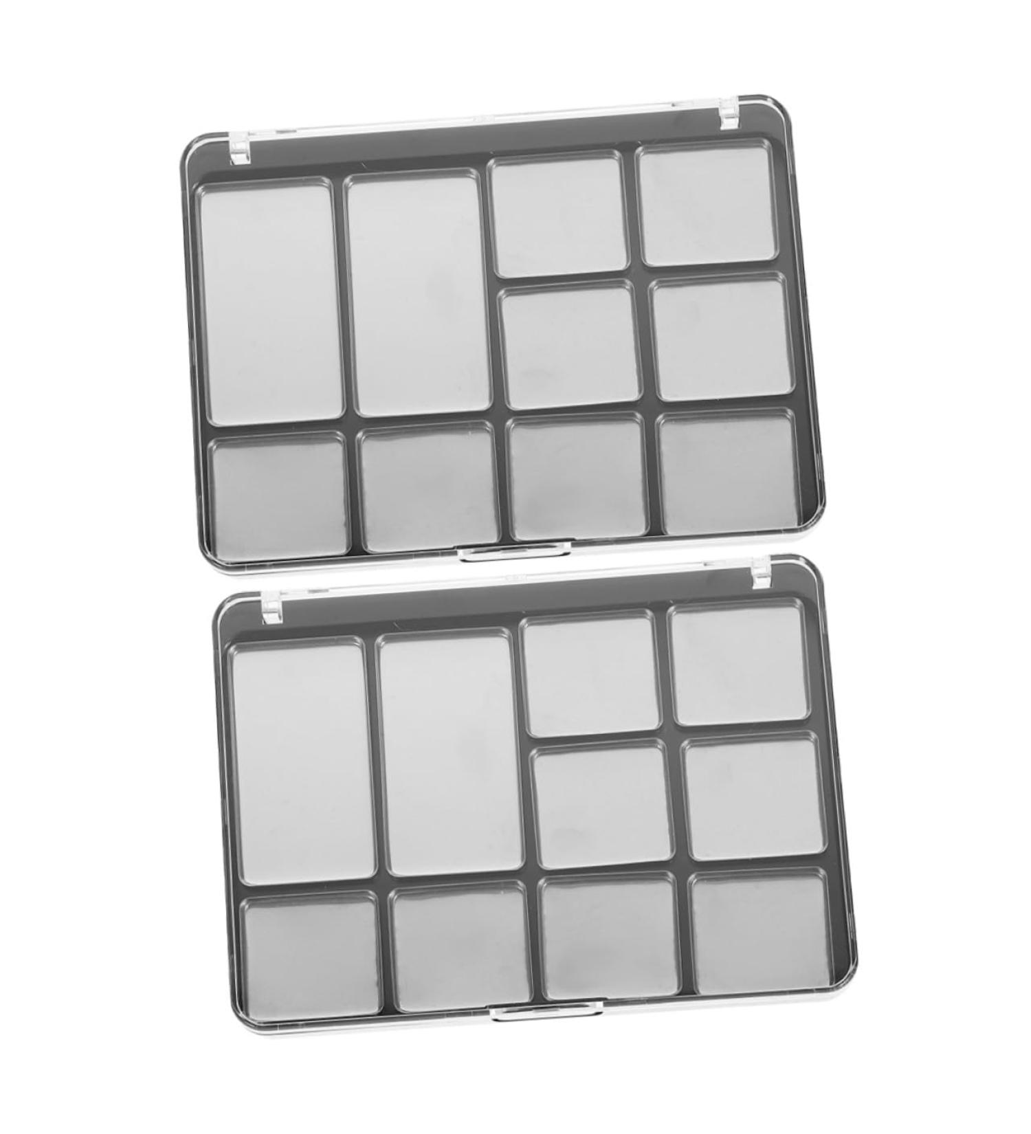 2 pi ces Palette Fard Paupi res Magn tique Vide Plateau Maquillage Compact Portable Rangement et Anti-chute pour Ombre Paupi res Voyage et Cr ation Maquillage - Buy Online on GoSupps.com