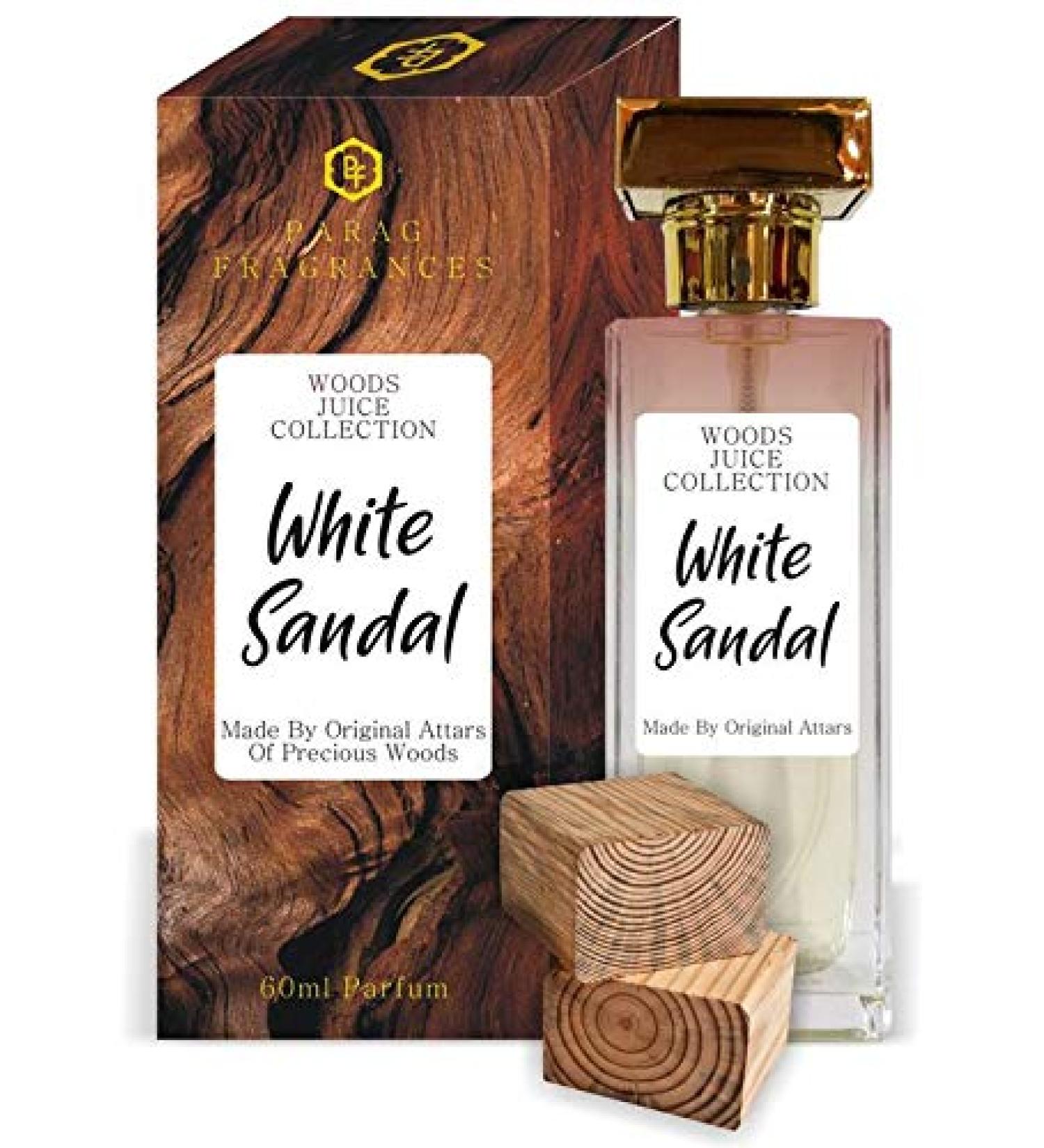 Parag Fragrances White Sandal 60ml Real and Natural Perfume For Men - Buy Online on GoSupps.com