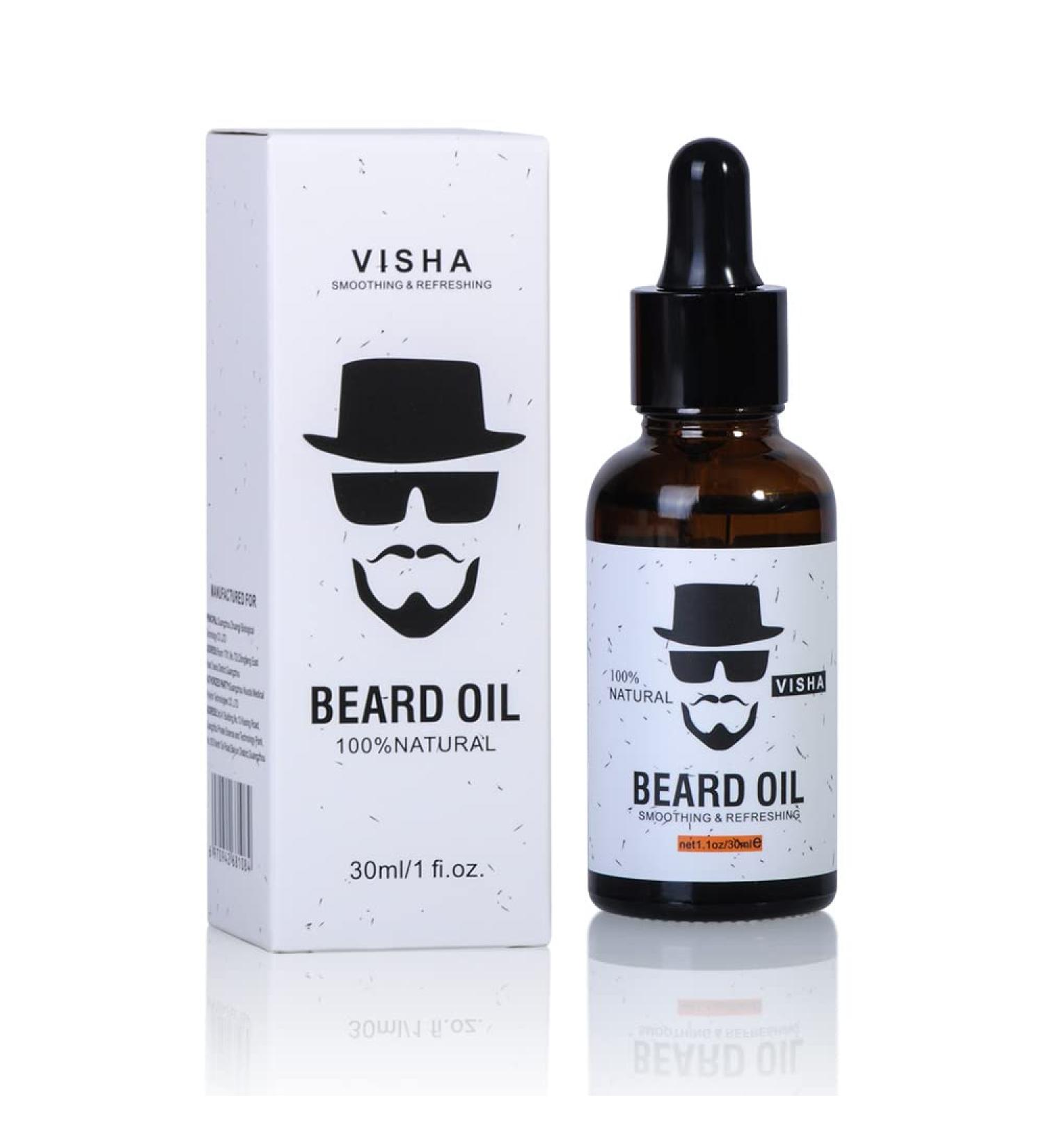SWEET CARROT Beard Oil - TEST WINNER 30ml | Lime-Mint Fragrance | 100% Vegan Beard Care for Men - Ship Worldwide - Buy Online on GoSupps.com