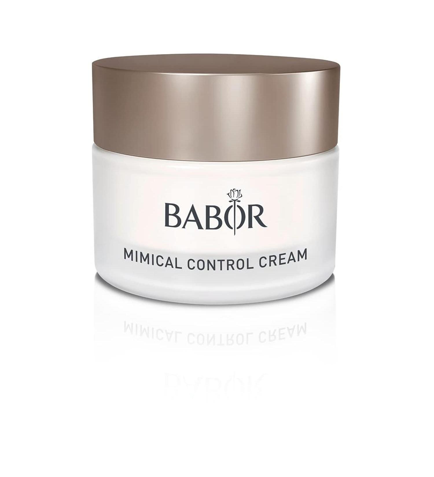 BABOR CLASSICS Mimical Control Cream 24h light facial cream to reduce expression lines & mimic wrinkles for a youthful look vegan 50ml - Buy Online on GoSupps.com
