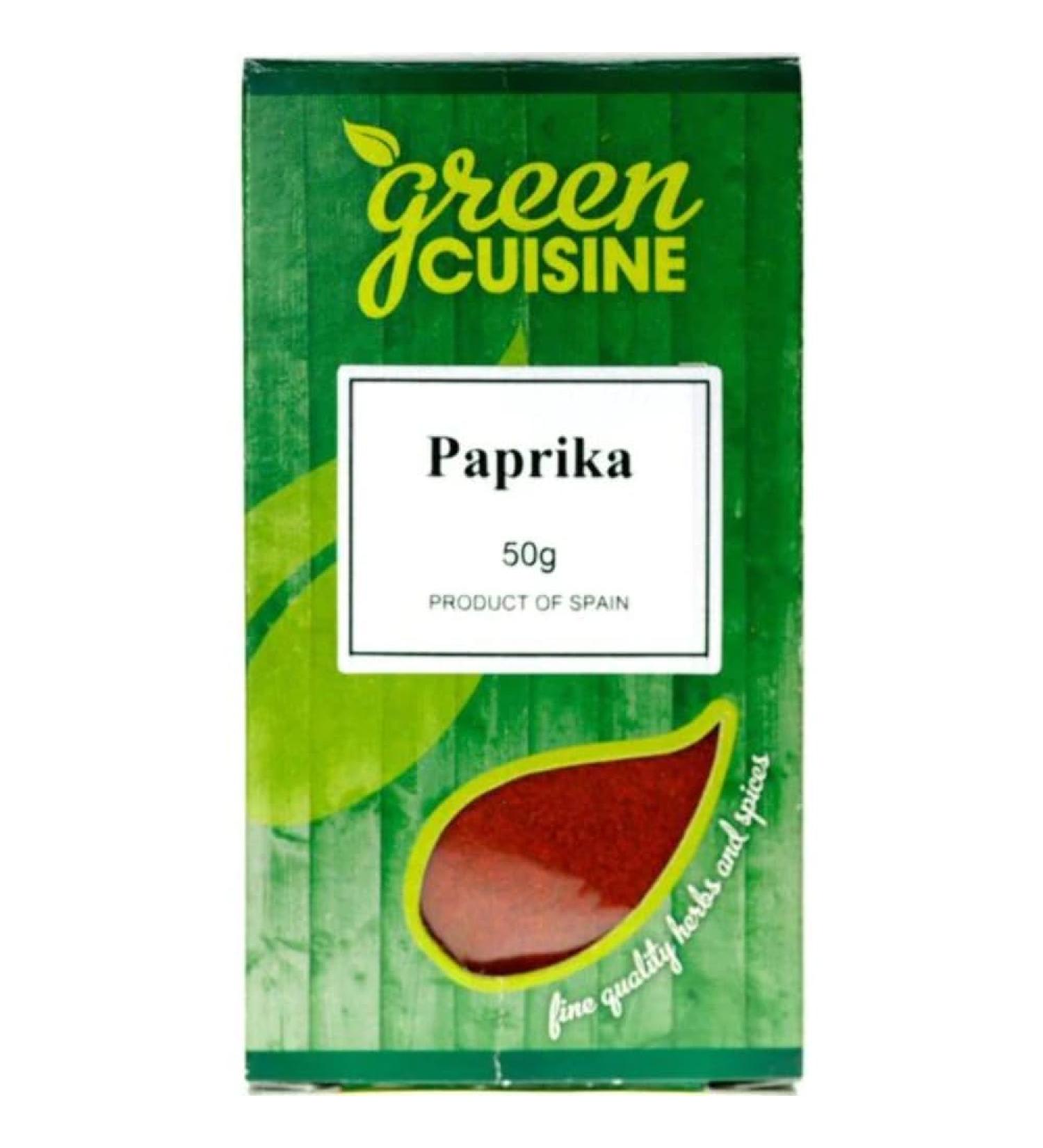 Green Cuisine Paprika - 6x50gr