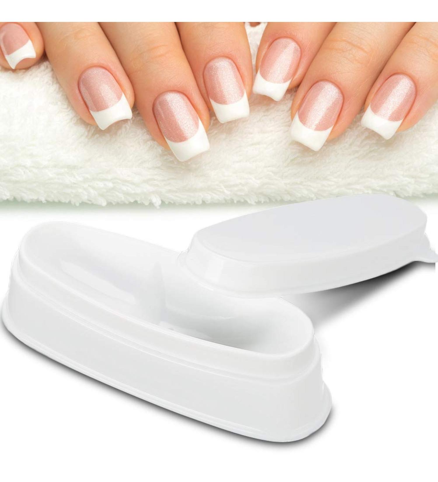 Buy Versatile Nail Powder Container for DIY Nail Art - Eco-Friendly Manicure Dipping Box with Finger Grooves - Buy Online on GoSupps.com