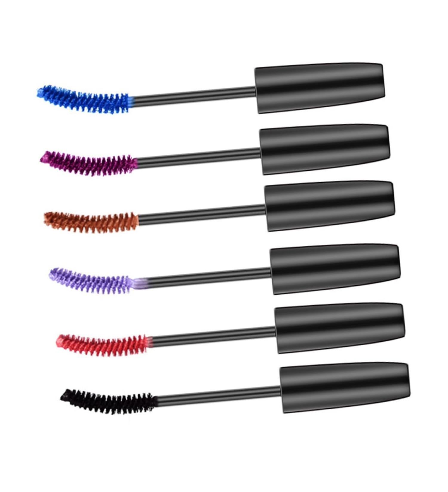 WOONEKY 6pcs Colored Mascara Ultra-fine Mascara Makeup Mascara Silver Wigs for Women Eyelashes Mascara Abs - Buy Online on GoSupps.com