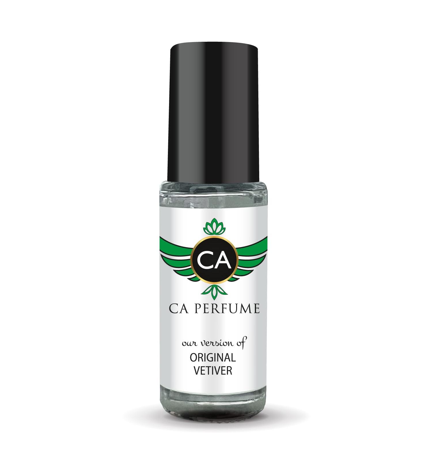 CA Perfume Impression of Original Vetiver For Men Replica Fragrance Body Oil Dupes Alcohol-Free Essential Aromatherapy Sample Travel Size Concentrated Long Lasting Attar Roll-On 0.14 Fl Oz/4ml-X1 - Buy Online on GoSupps.com