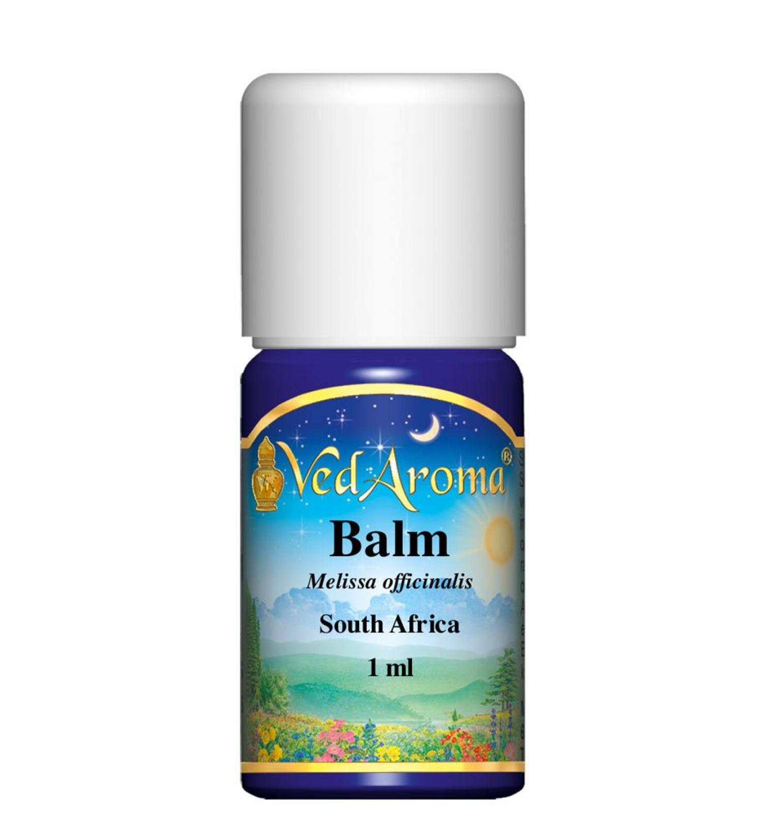 Balm Certified Organic Therapeutic Grade Essential Oil by VedAroma 1 ml