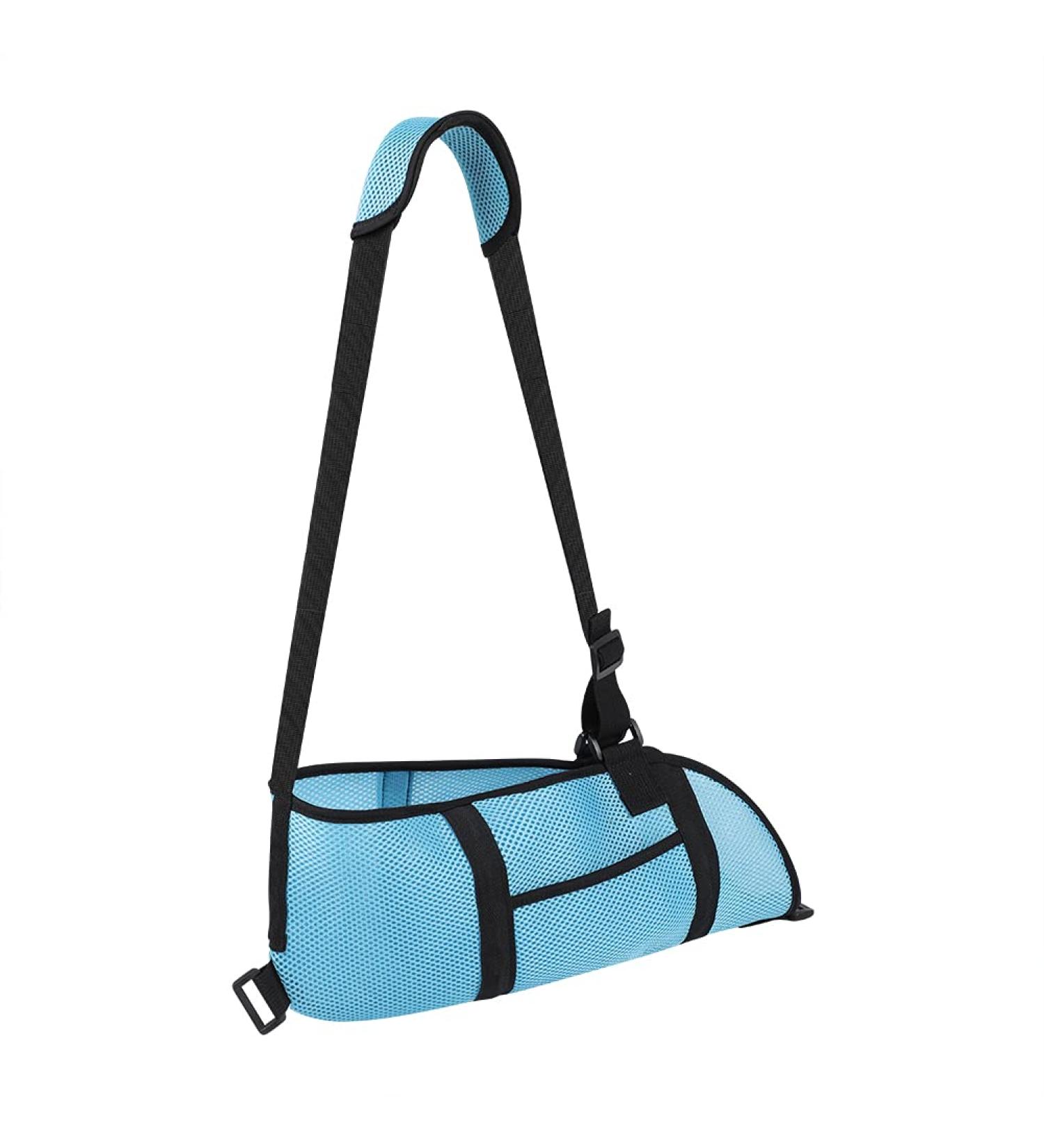 TOPINCN Kids Arm Sling - Adjustable Wrist Fracture Sling & Shoulder Immobilizer for Boys & Girls - Elbow Fracture Protector in Blue - Buy Online on GoSupps.com