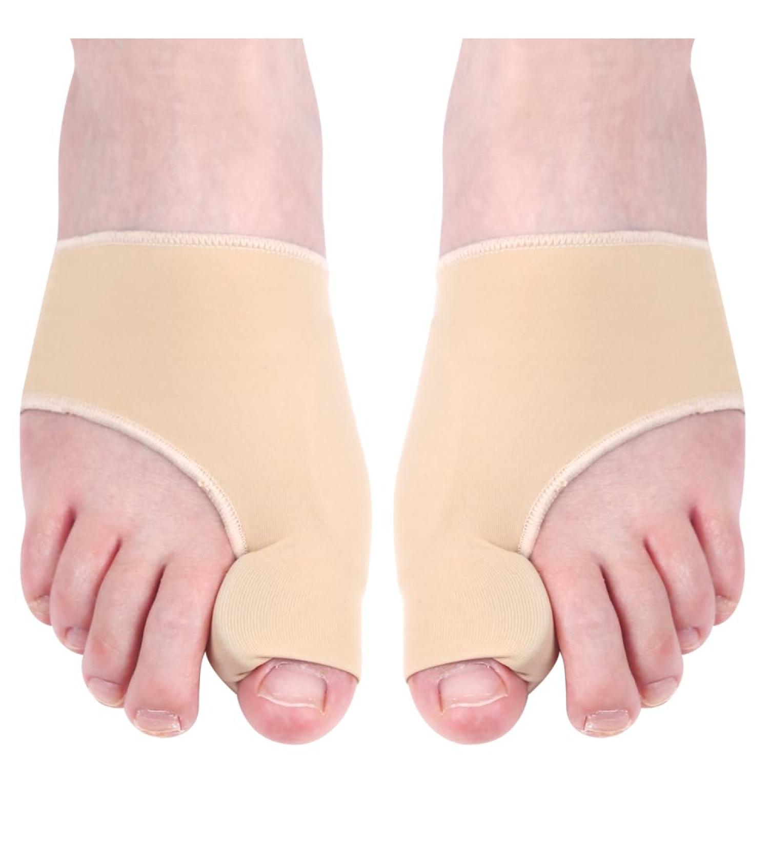 Buy Hilph Hallux Valgus Toe Spreader Correction - Silicone Bunion Corrector & Gel Splint Socks | International Shipping Available - Buy Online on GoSupps.com