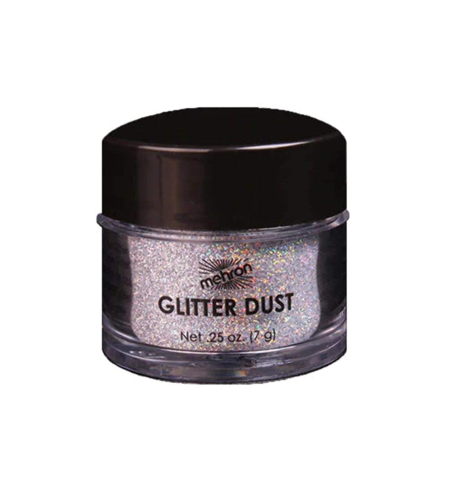 Holographic Silver Professional Grade Glitter Dust for Face Paint Henna or Dress Up