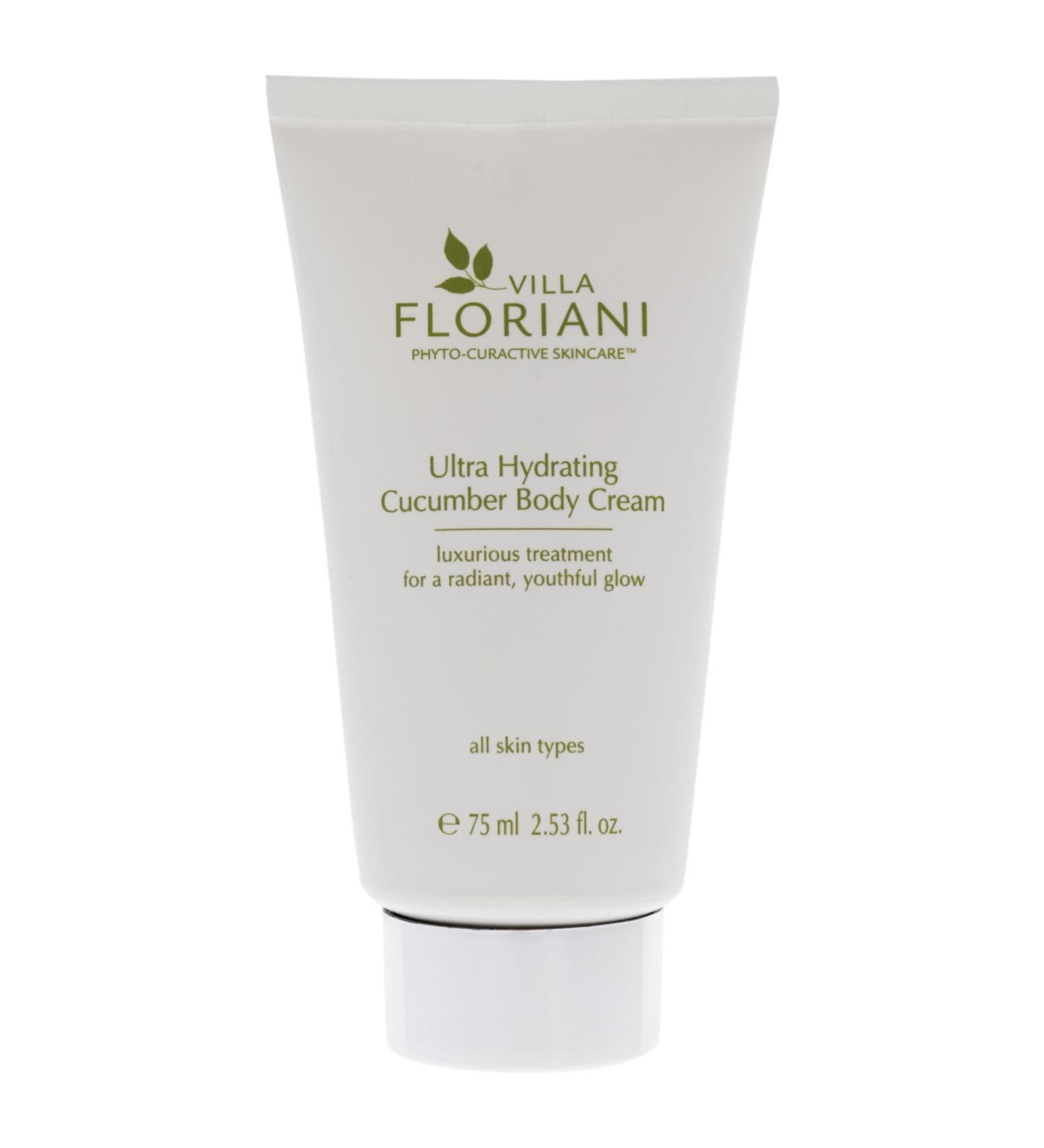 Villa Floriani Ultra Hydrating Cucumber Body Cream Women Body Cream 2.53 oz