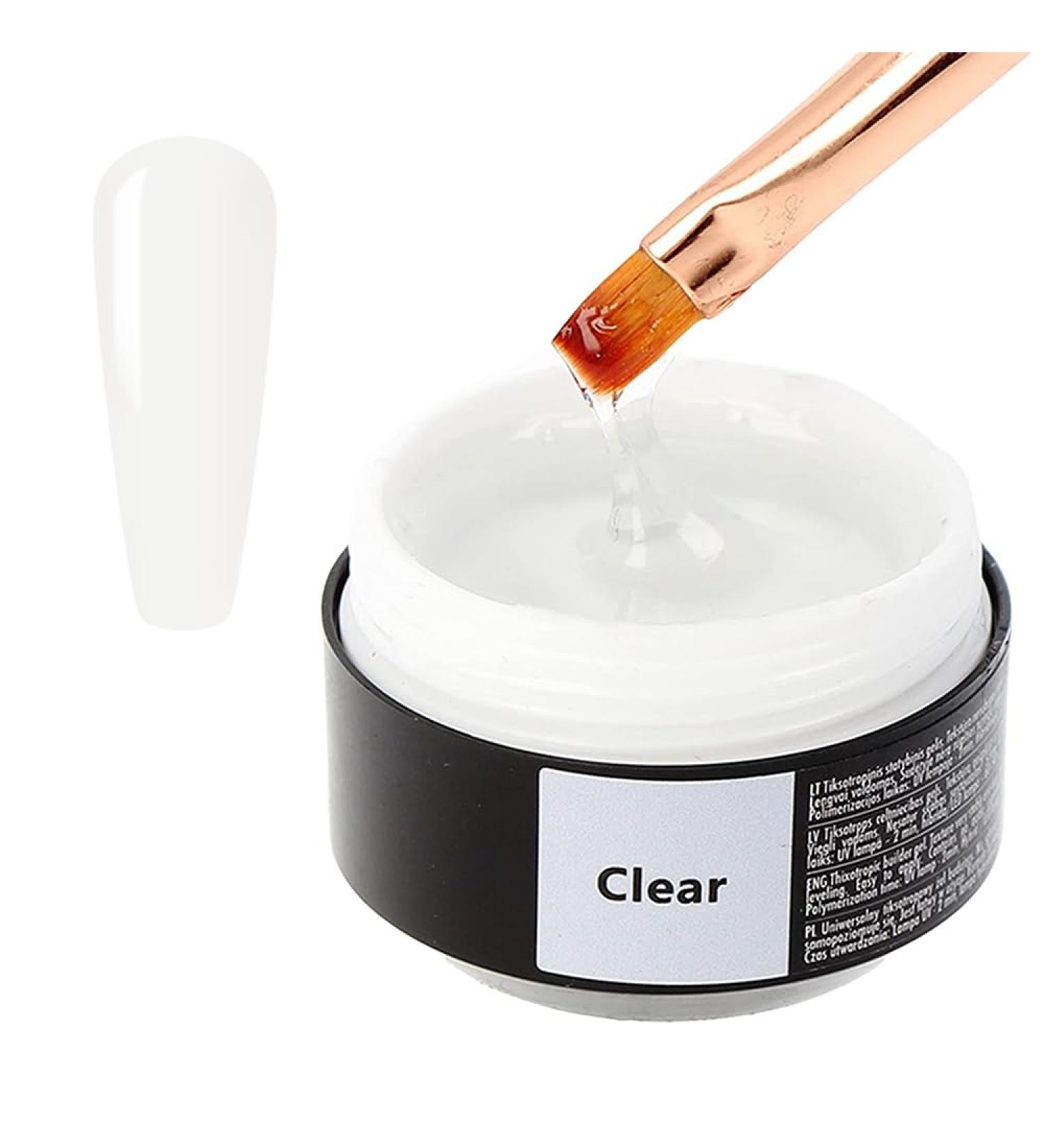 Sincero Salon Assembly Gel - Clear UV Nail Extension & Art Gel (50ml) | Best Acrylic & Color Gel for Nail Modeling - Buy Online on GoSupps.com