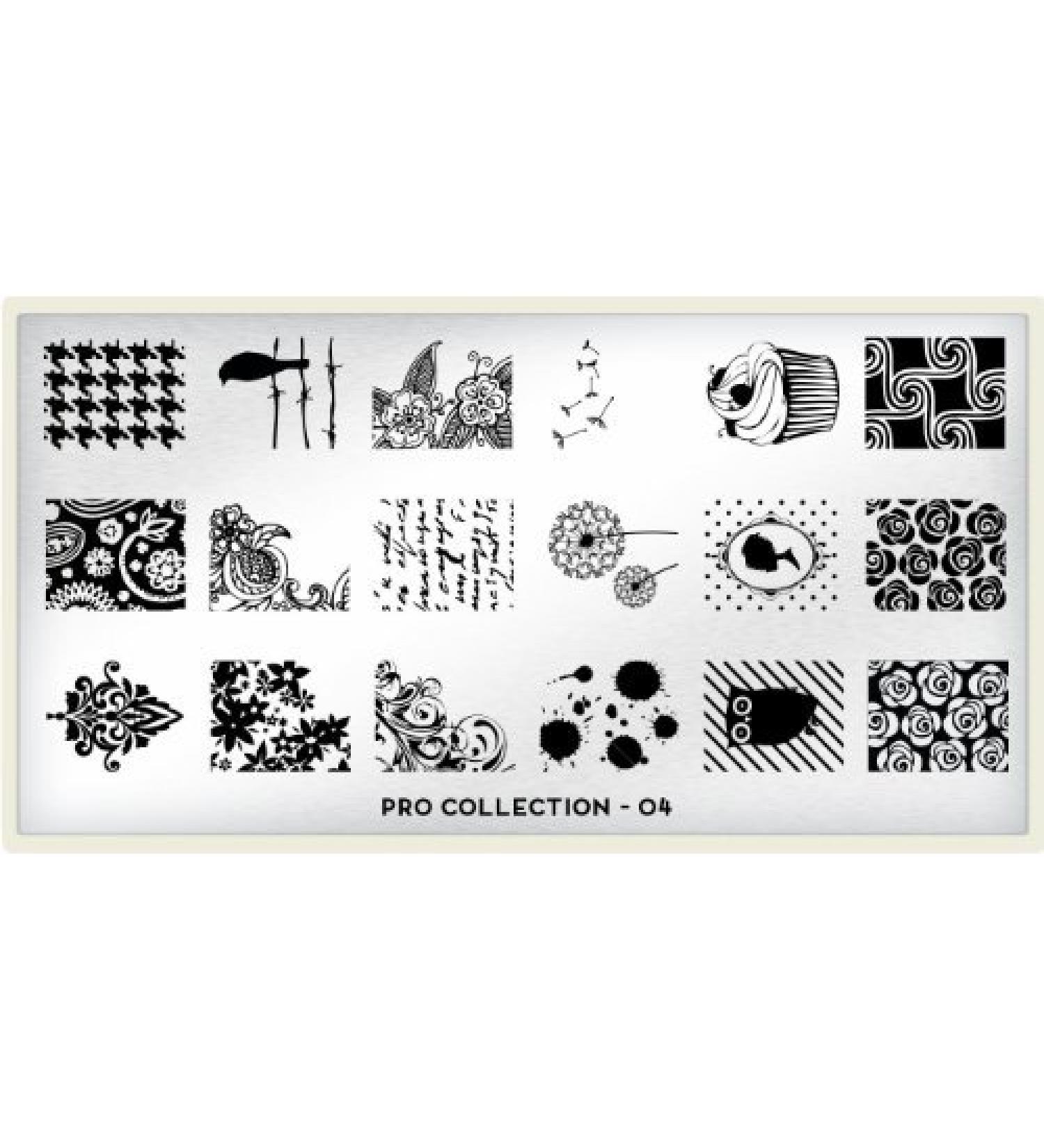 MoYou-London Nail Design THE PRO Stencils 04