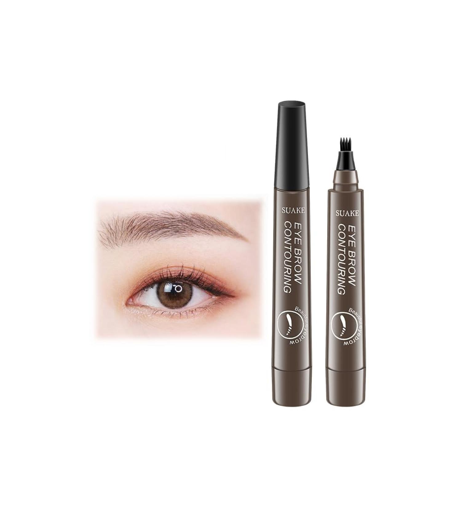 Lightsbetter Waterproof Brow Pen Precisely My Brow Pencil Magical Waterproof Brow Pen Tint My 4 Tip Brow Waterproof 24h Smudge Proof 5 Colours Available (04#) - Buy Online on GoSupps.com